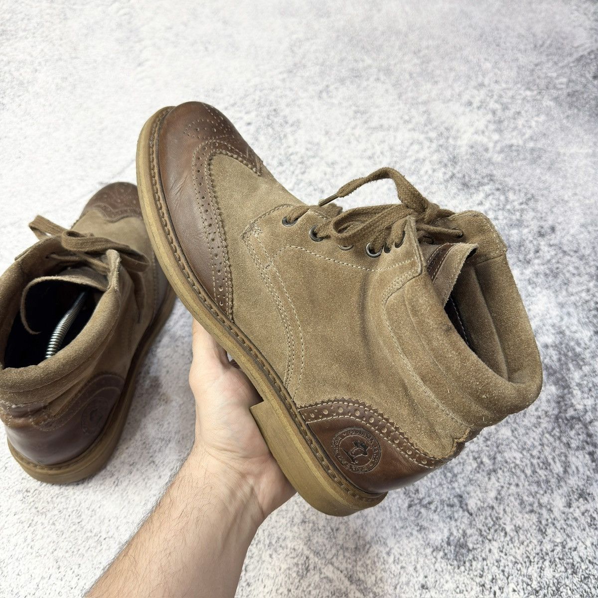 Designer × Panama Jack Panama Jack Brogue Boots US9 UK8 EU42 27cm Size US 9 / EU 42 - 6 Thumbnail