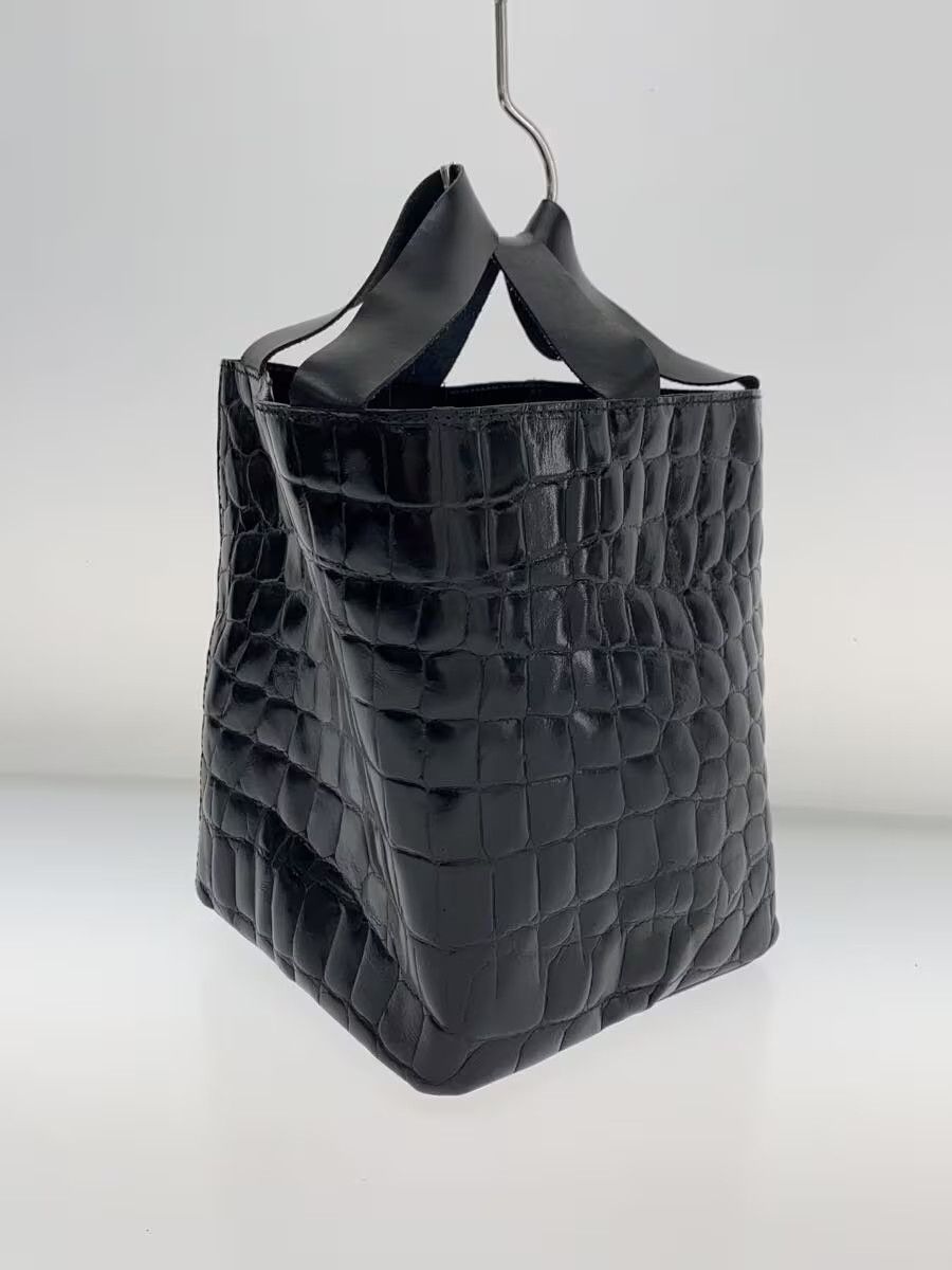 Comme des Garcons Crocodile Embossed Leather Carry Bag Size ONE SIZE - 2 Thumbnail