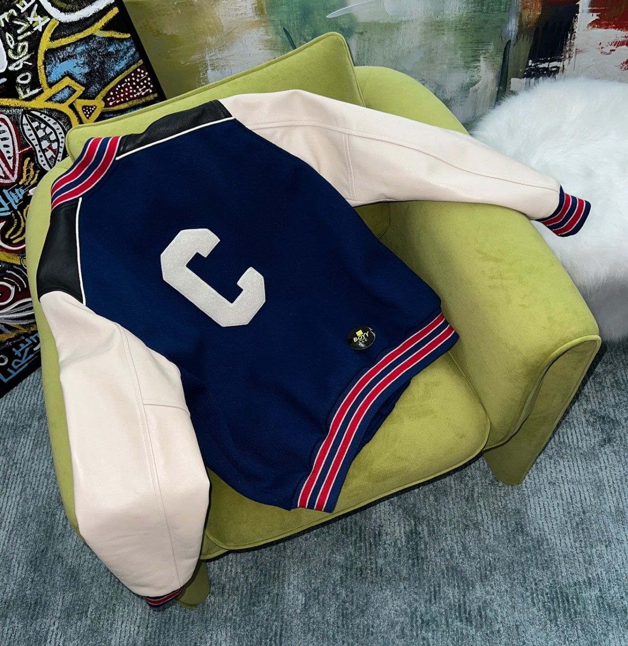 Celine Celine teddy jacket sz 54 Size US XL / EU 56 / 4 - 7 Thumbnail