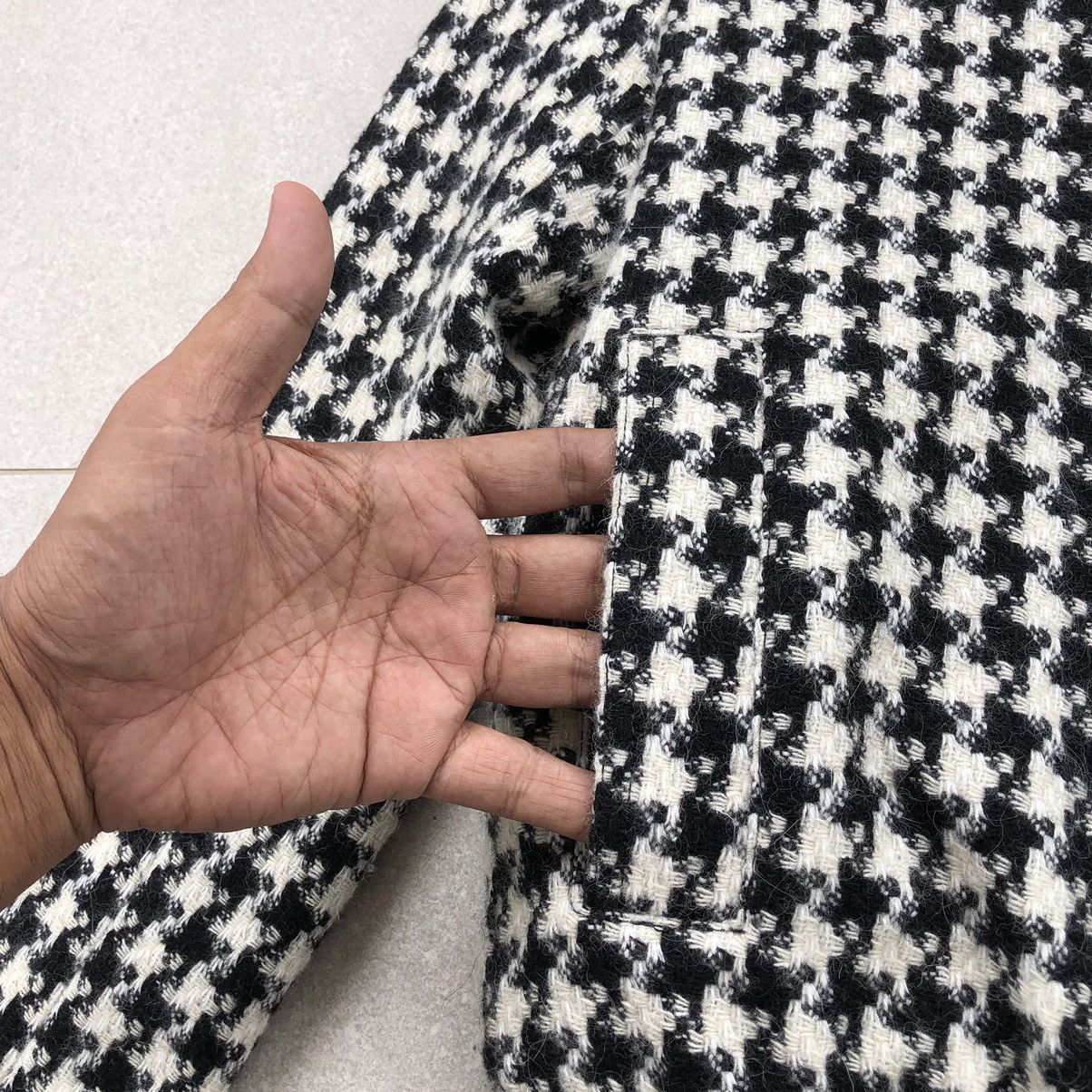 Japanese Brand Japanese Brand GGD Houndstooth Bomber Jacket In Black/white Size S / US 4 / IT 40 - 9 Thumbnail
