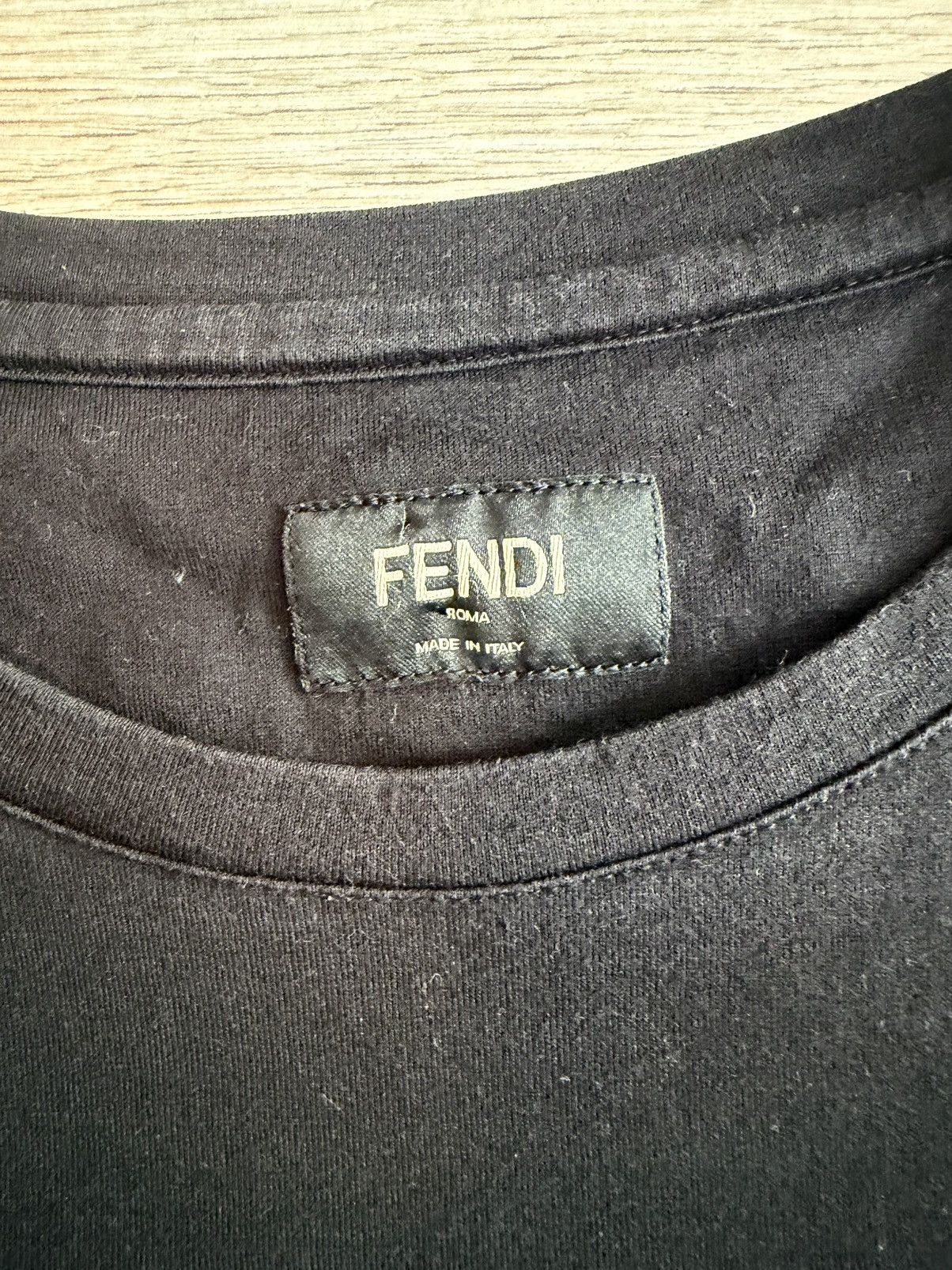 Fendi Fendi Monster Eyes Spikes T-shirt Size US S / EU 44-46 / 1 - 2 Thumbnail