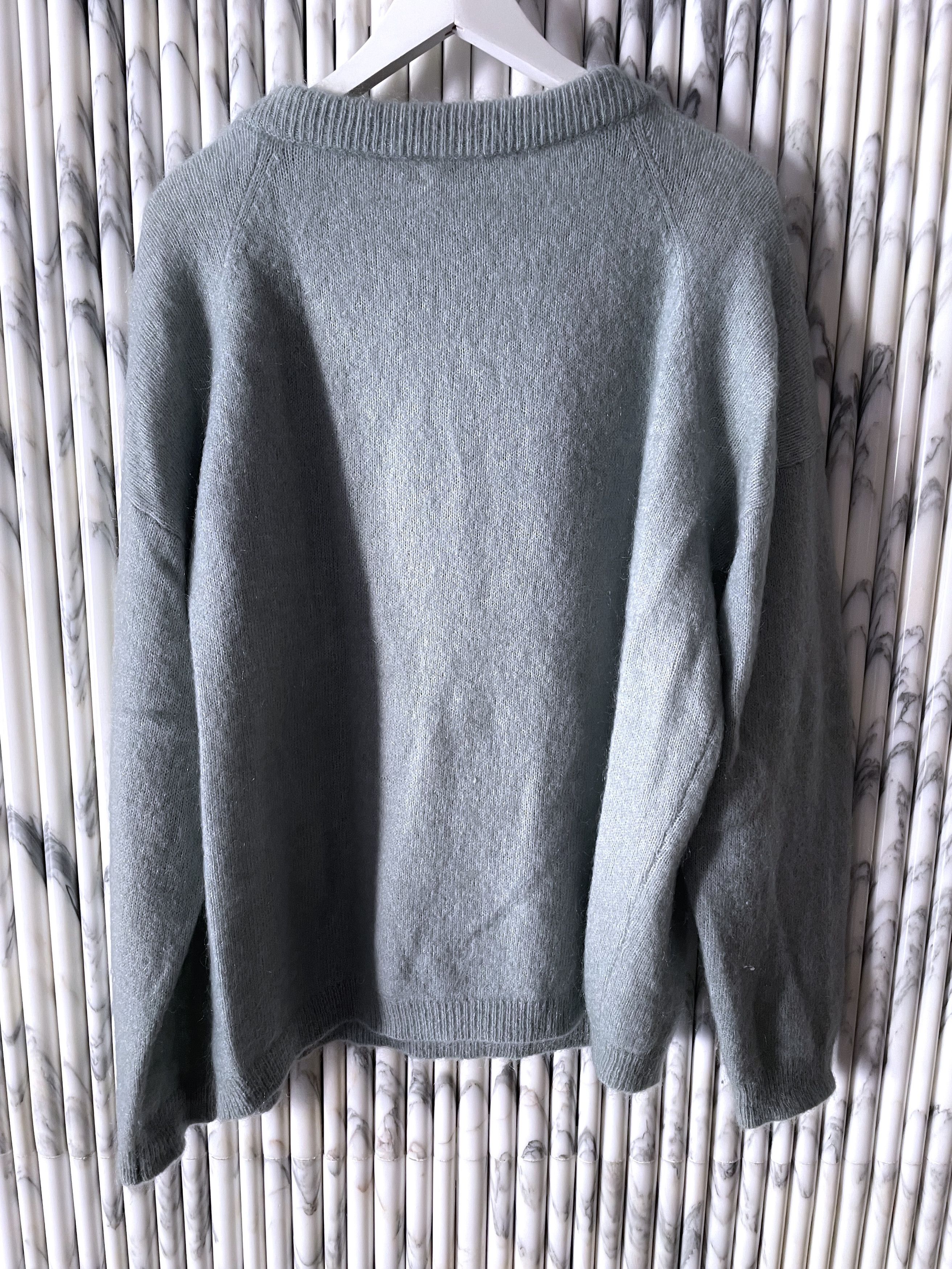 Acne Studios TIFFANY BLUE MOHAIR SLOUCHY SWEATER Size US L / EU 52-54 / 3 - 6 Thumbnail