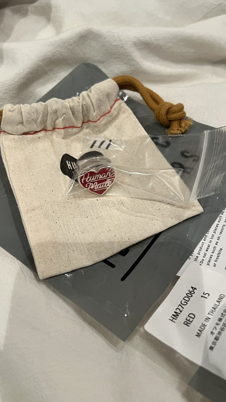 Human Made × Nigo × Pharrell Human Made SS24 Heart Ring Red Size ONE SIZE - 5 Thumbnail