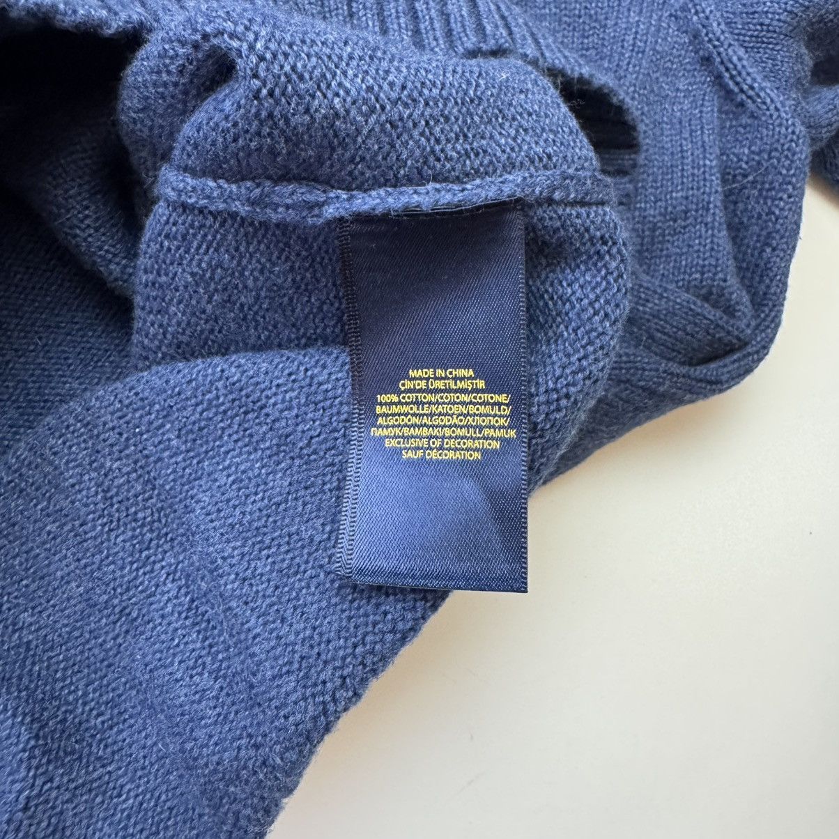 Polo Ralph Lauren Old Money Mens Sweater Polo Ralph Lauren Size US L / EU 52-54 / 3 - 9 Thumbnail