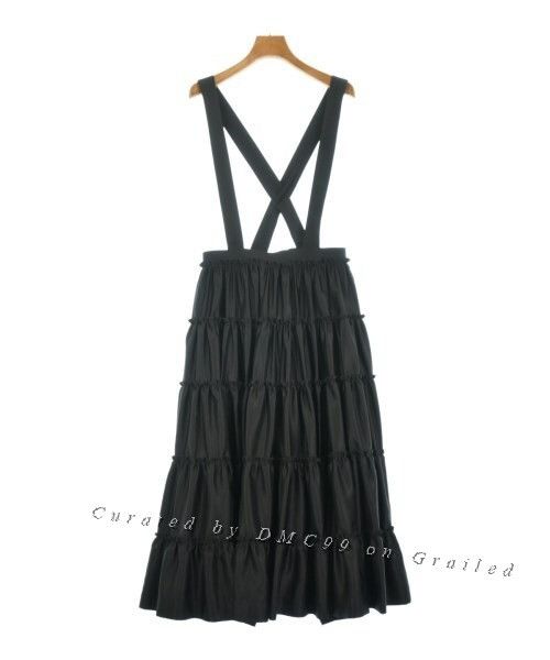 Comme Des Garcons Black Tiered Ruffle Dress, Women's