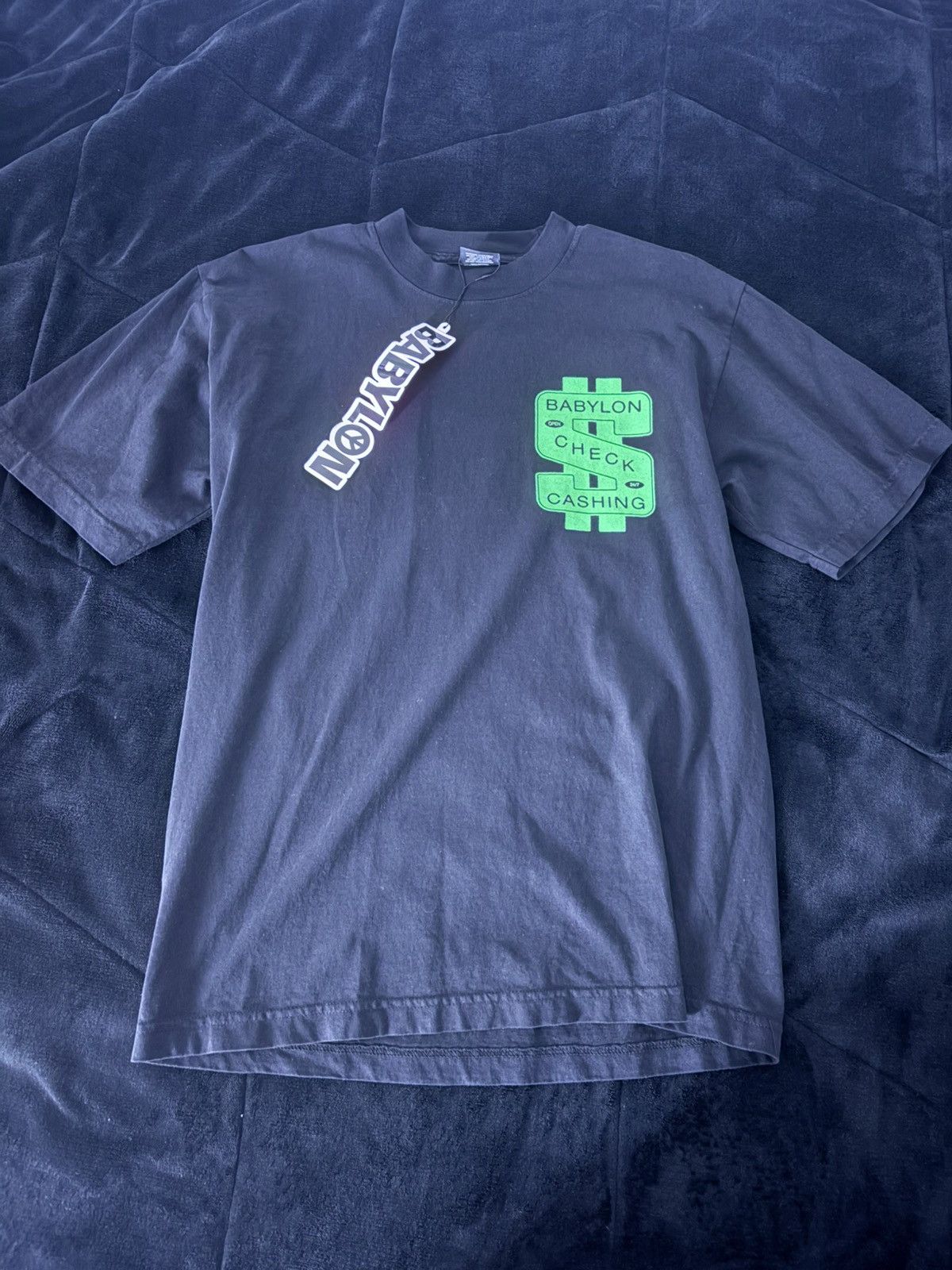 Babylon BABYLON CHECK CASH TEE Size US S / EU 44-46 / 1 - 2 Thumbnail