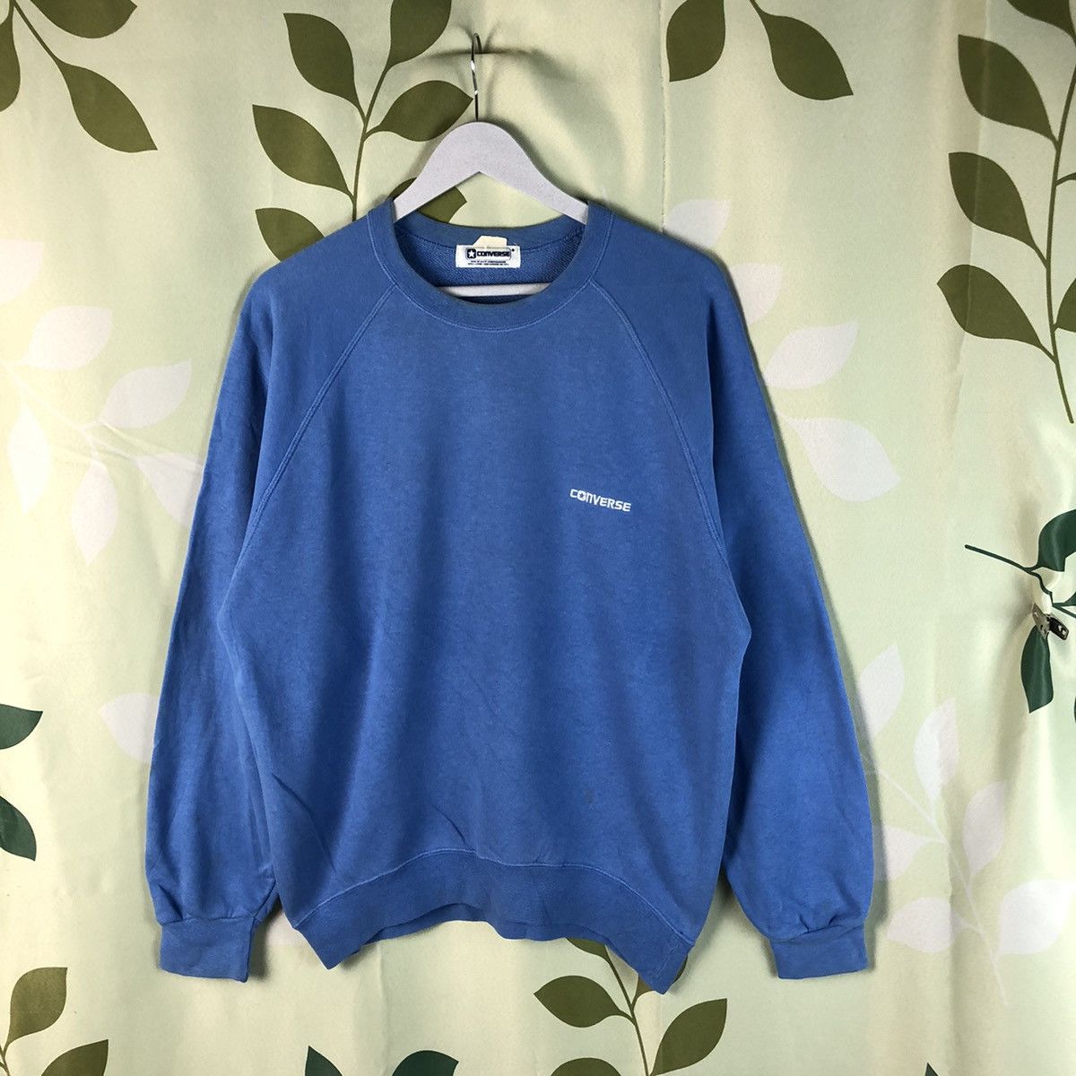 Converse × Vintage Converse vintage Blue Sweatshirt #7445 Size US M / EU 48-50 / 2 - 1 Thumbnail