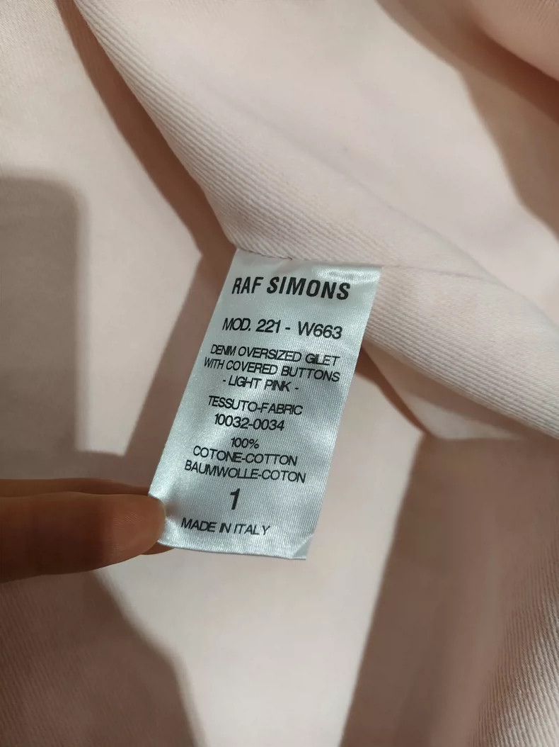 Raf Simons Raf simons size 1 22ss cowboy leather brand big button ves Size 38S - 5 Thumbnail