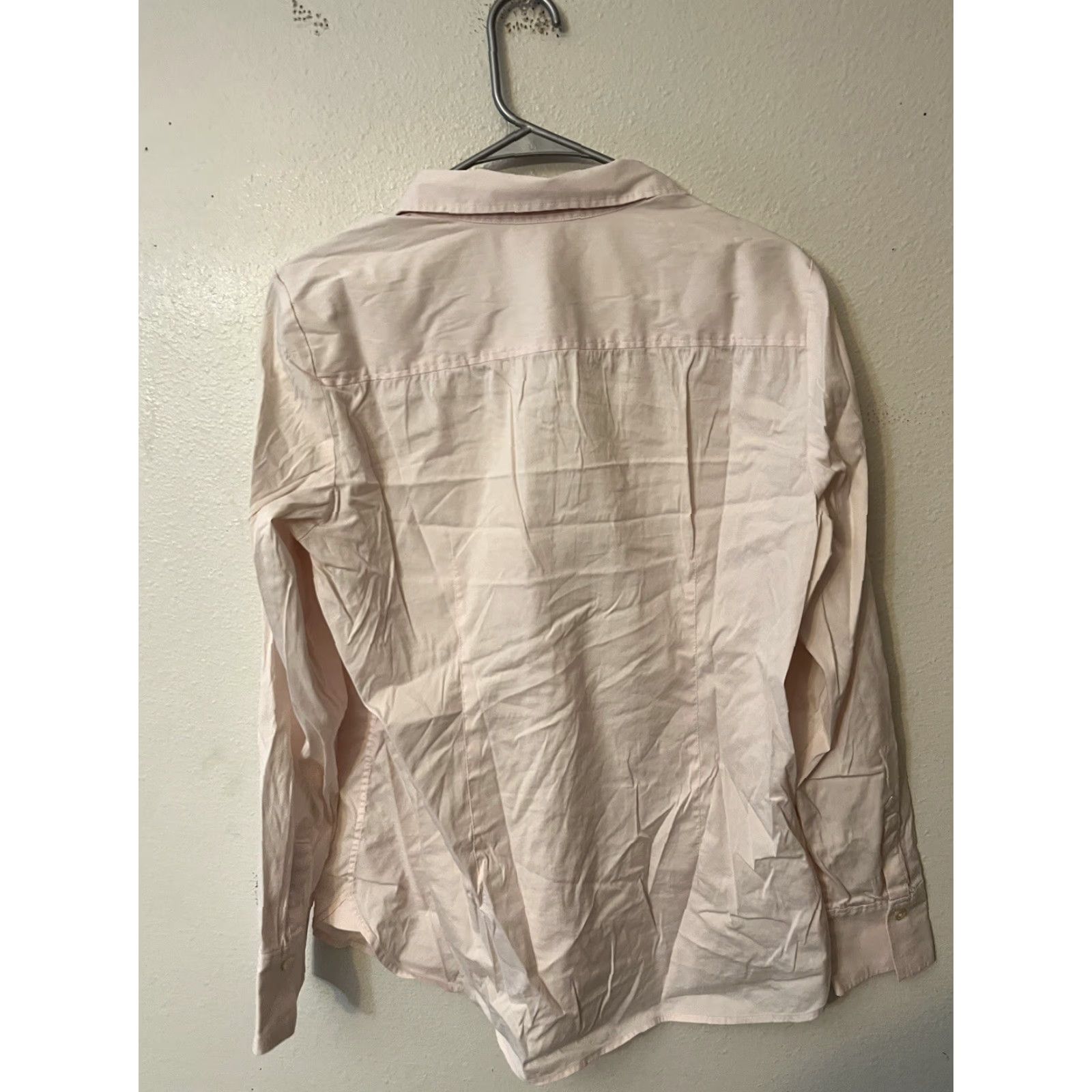 Ann Taylor Ann Taylor Shirt Long Sleeve Button Up Size 12 Pink Stretch Size XL / US 12-14 / IT 48-50 - 3 Thumbnail