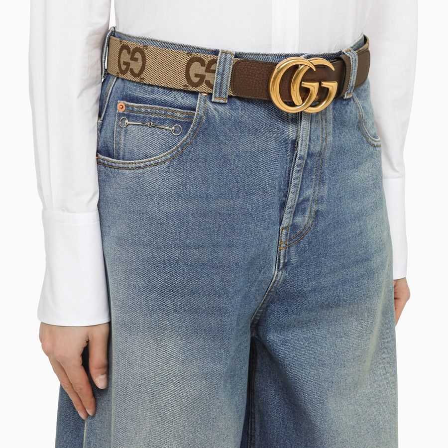 Gucci o1d2blof0824 Size: 100 / Jumbo GG Marmont Wide Belt Size ONE SIZE - 2 Thumbnail