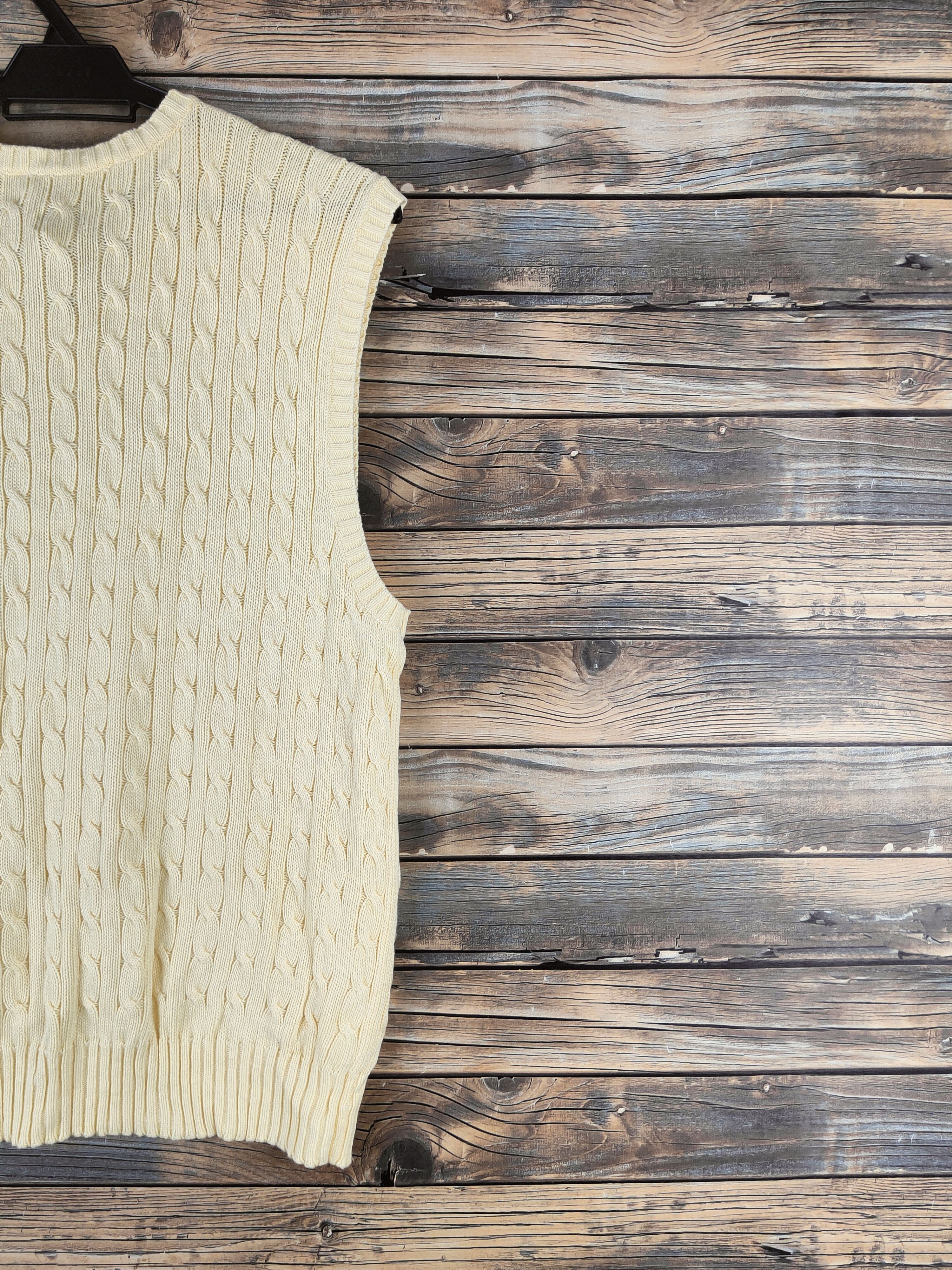 Polo Ralph Lauren DL Polo by Ralph Lauren Yellow Knitwear Vests #46-561 Size US M / EU 48-50 / 2 - 9 Thumbnail