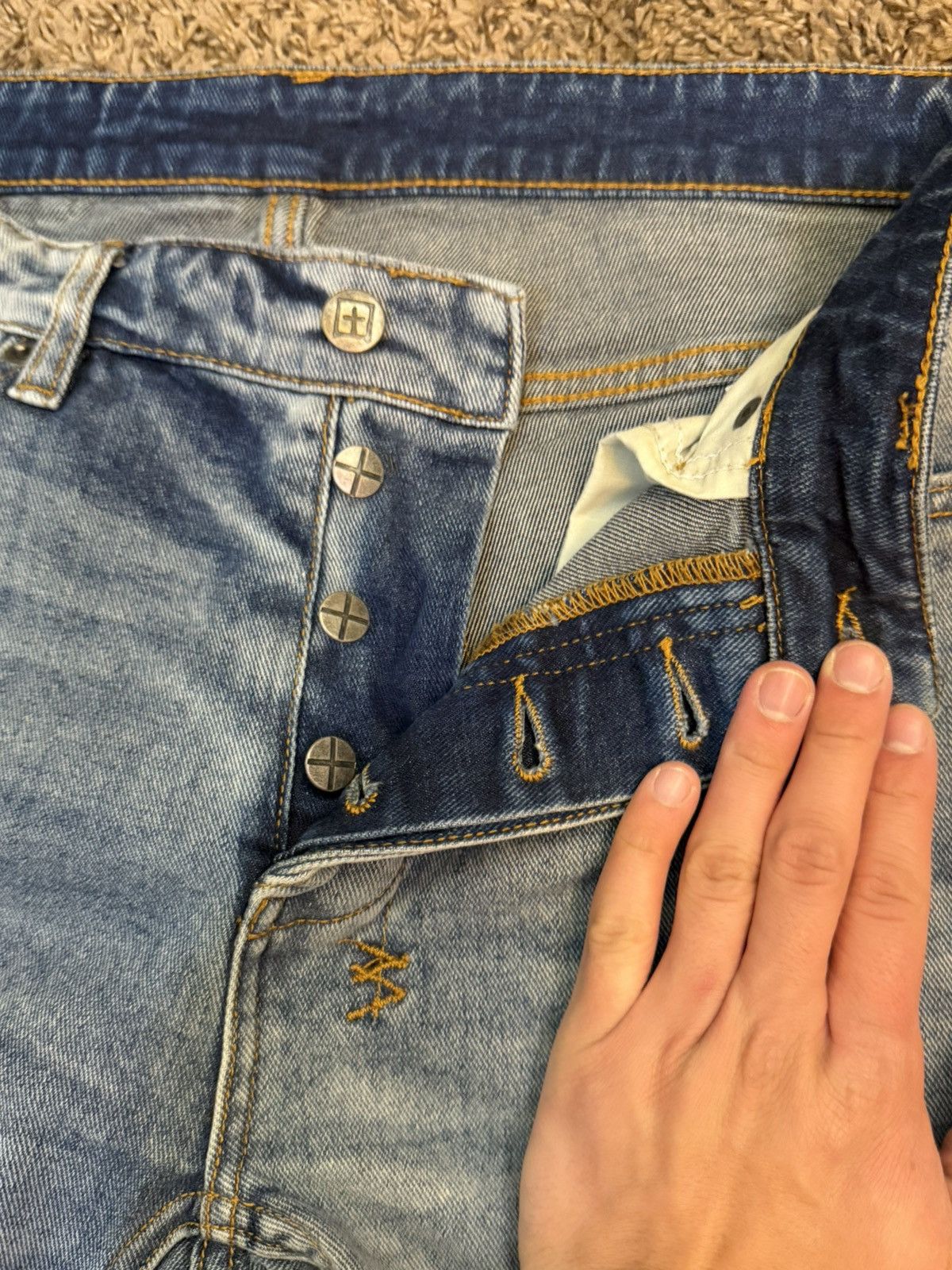 Ksubi Kusbi Blue skinny jeans Size US 32 / EU 48 - 7 Thumbnail