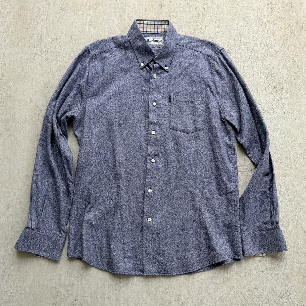Barbour Barbour Tailored Fit Shirt Men Size Small Blue Button Up Size US L / EU 52-54 / 3 - 1 Thumbnail