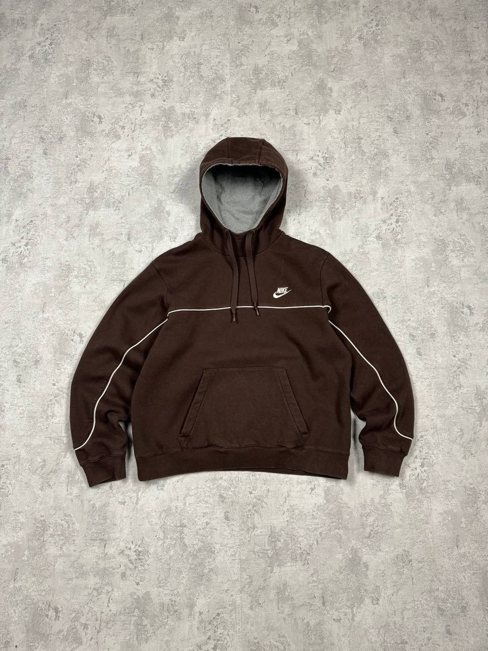 image of Nike Y2K Brown Hoodie, Men's (Size Medium)