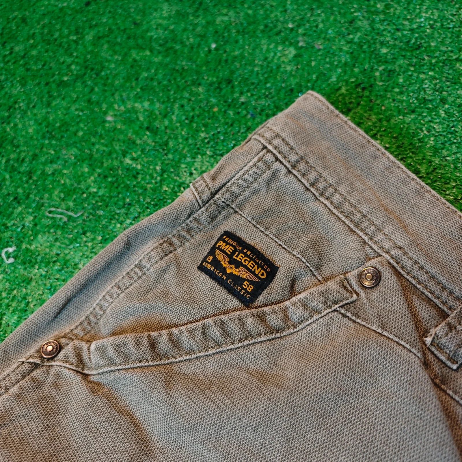 Other Pme Legend Jeans Mens 32 chaki straight regular chino Size US 32 / EU 48 - 10 Thumbnail