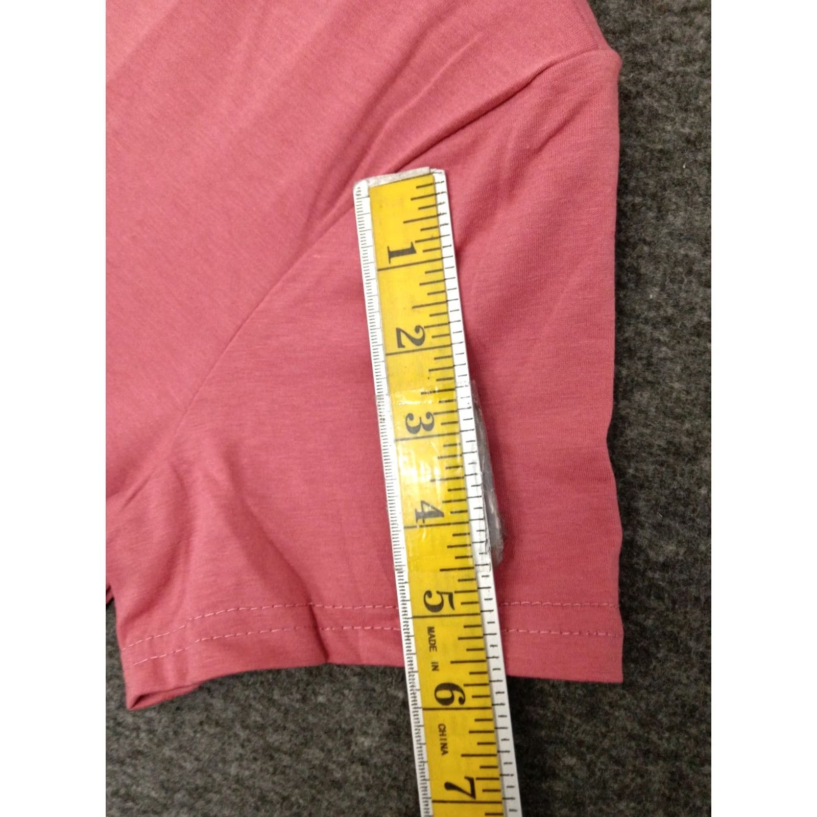 Pinko Nana Heart Grandmother Pink Women's Relaxed T-Shirt, Size S, Crew Neck, Short Sleeve, Blended Fabric, Vintage: No Size S / US 4 / IT 40 - 5 Thumbnail
