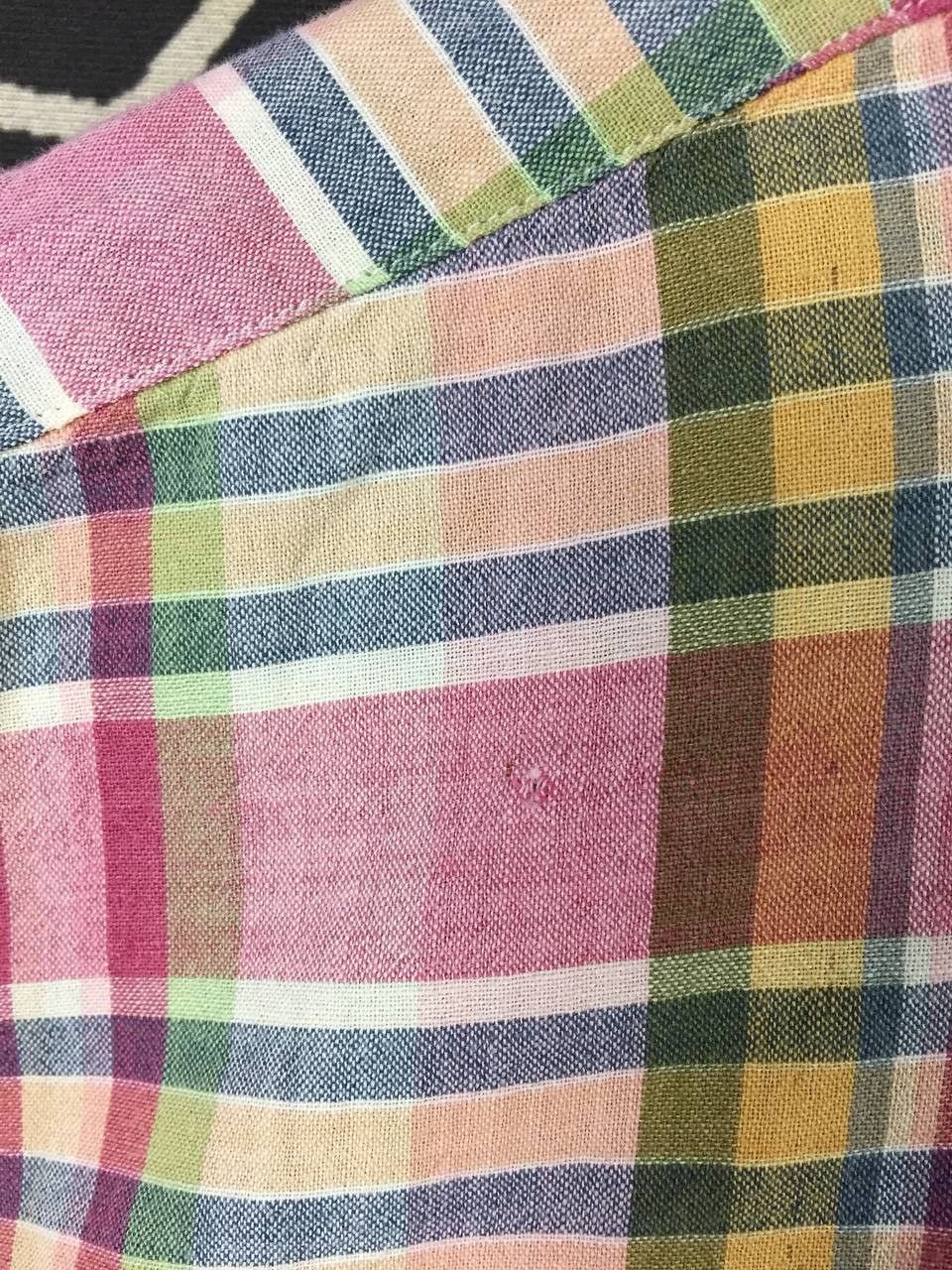 Ralph Lauren Vtg Ralph Lauren Blake Multi-Color Plaid Button Down Shirt Size US S / EU 44-46 / 1 - 4 Thumbnail