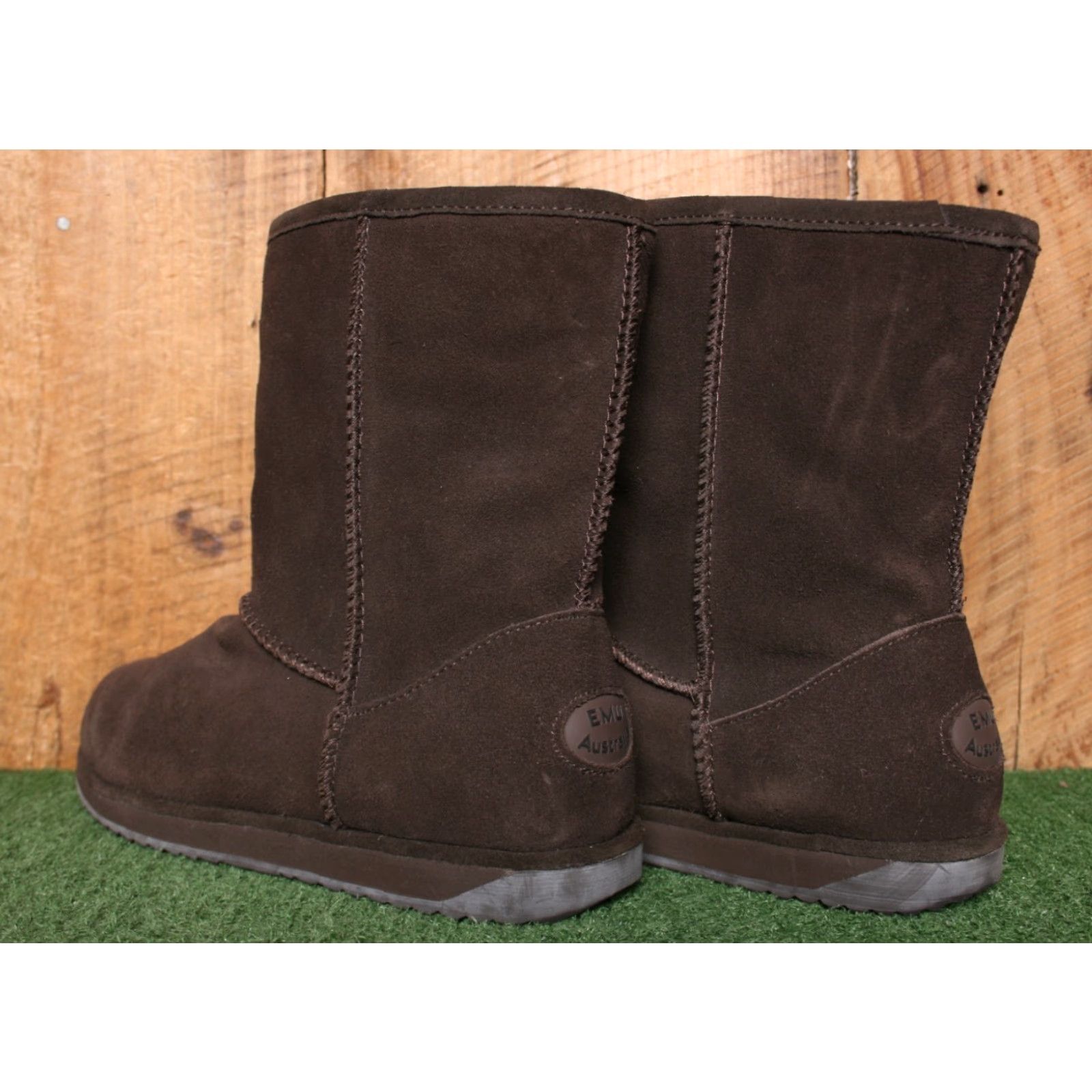Vintage VINTAGE EMU Australia Paterson Lo Brown Suede Shearling Lined Waterproof Winter Boots Women's 10 Size US 8 / IT 38 - 3 Thumbnail