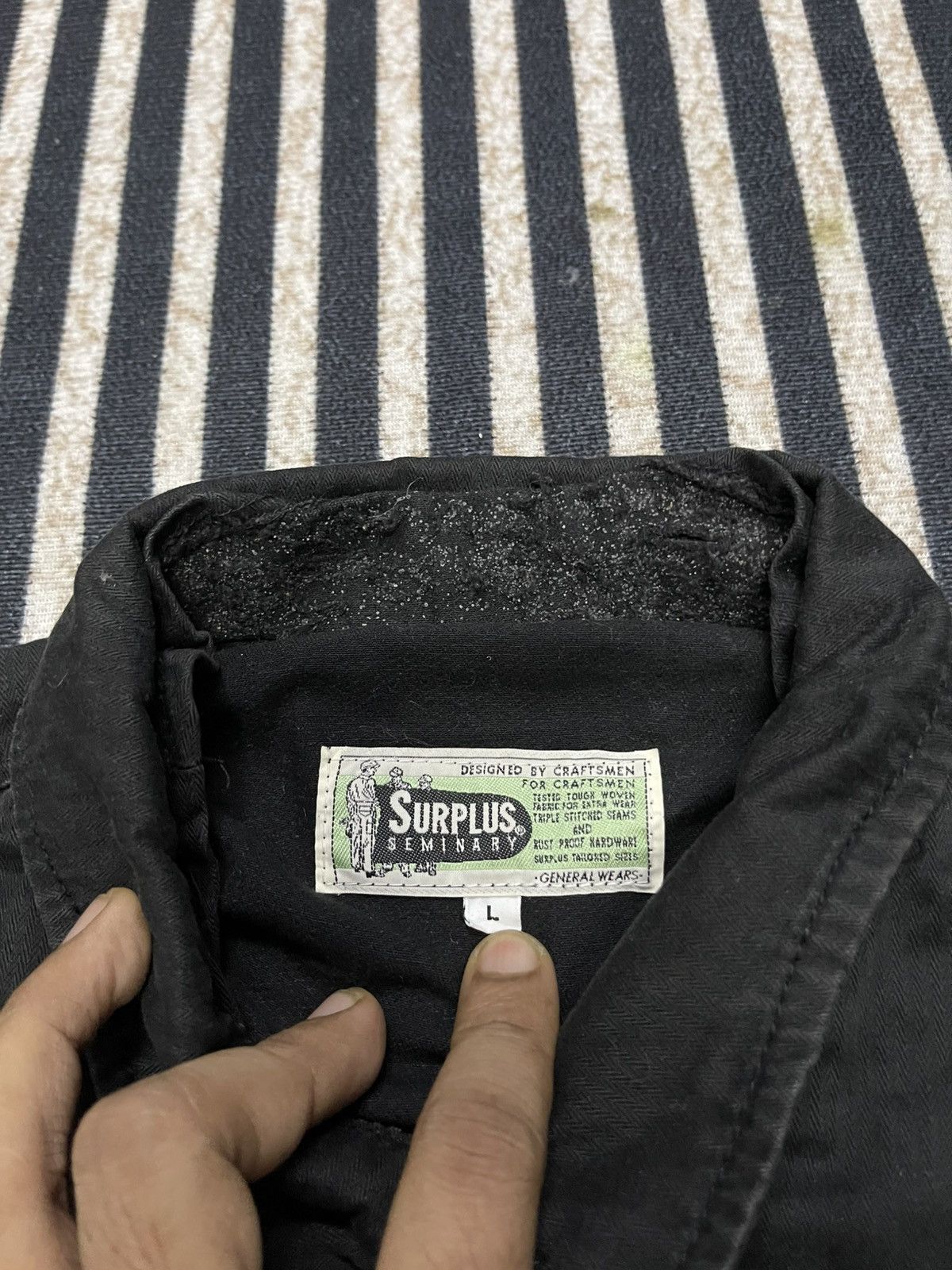 Generic Surplus VINTAGE SURPLUS GENERAL WEAR WORKWEAR SHIRT BUTTON UP Size US M / EU 48-50 / 2 - 13 Thumbnail