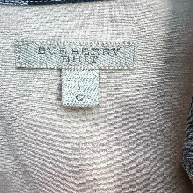 Burberry Burberry Khaki Cotton Women’s Shirt. Size L / US 10 / IT 46 - 3 Thumbnail