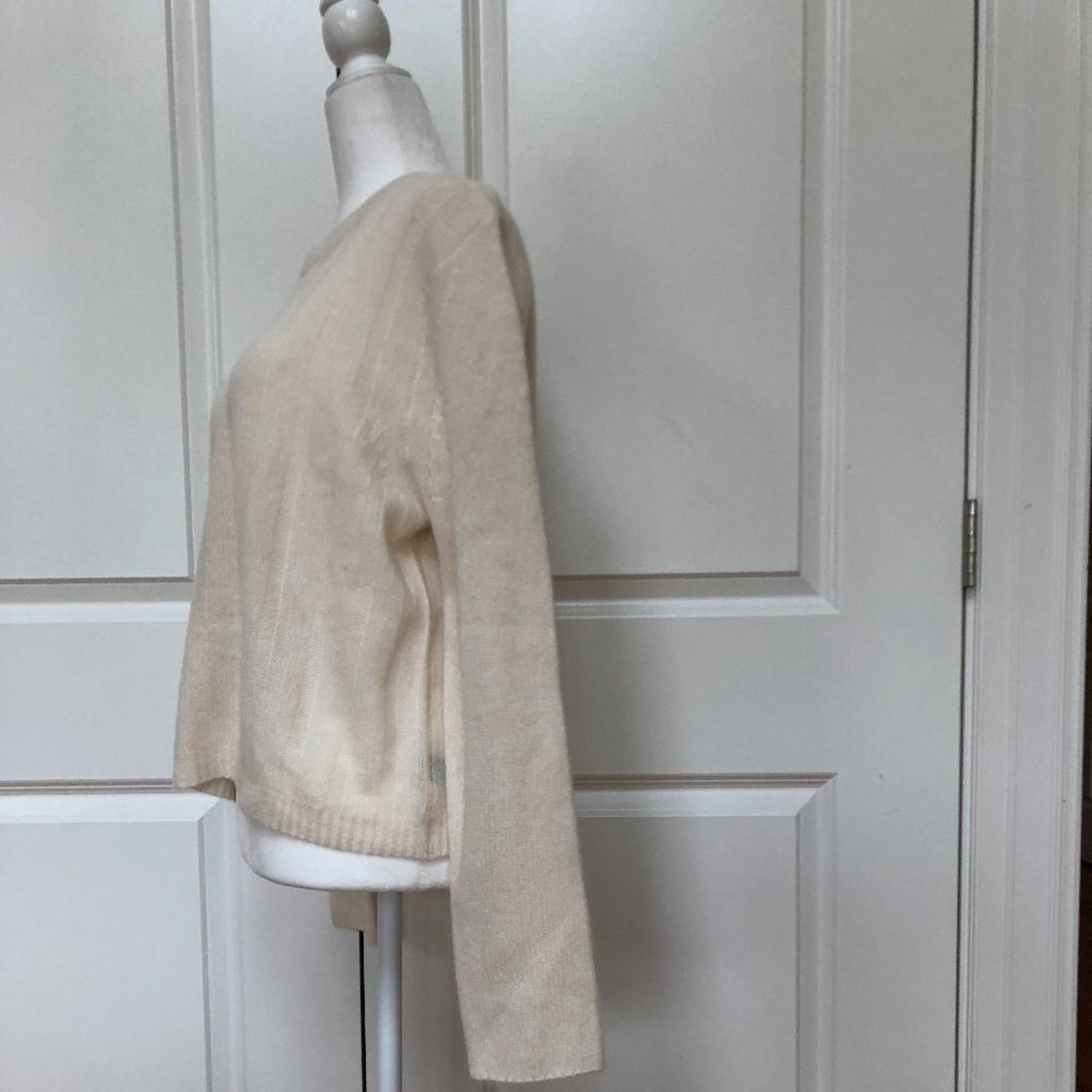 360Cashmere Cashmere Ribbed Crop Sweater 360 Cashmere Size S / US 4 / IT 40 - 5 Thumbnail