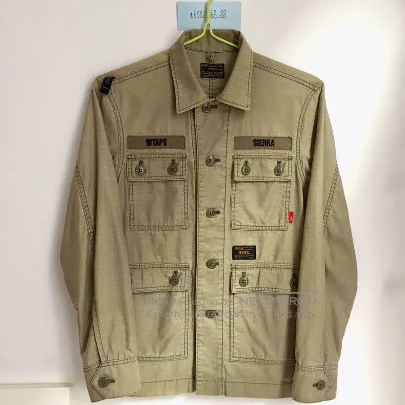 Wtaps Wtaps Floral Four-Pocket Shirt Size US S / EU 44-46 / 1 - 1 Thumbnail