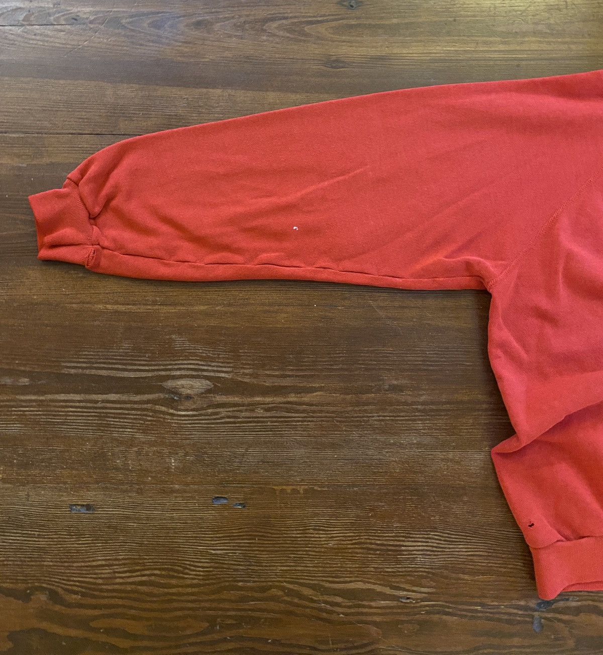 Hanes Vintage 80’s San Francisco Cali Red Raglan Hoodie Sweatshirt Size US S / EU 44-46 / 1 - 24 Thumbnail