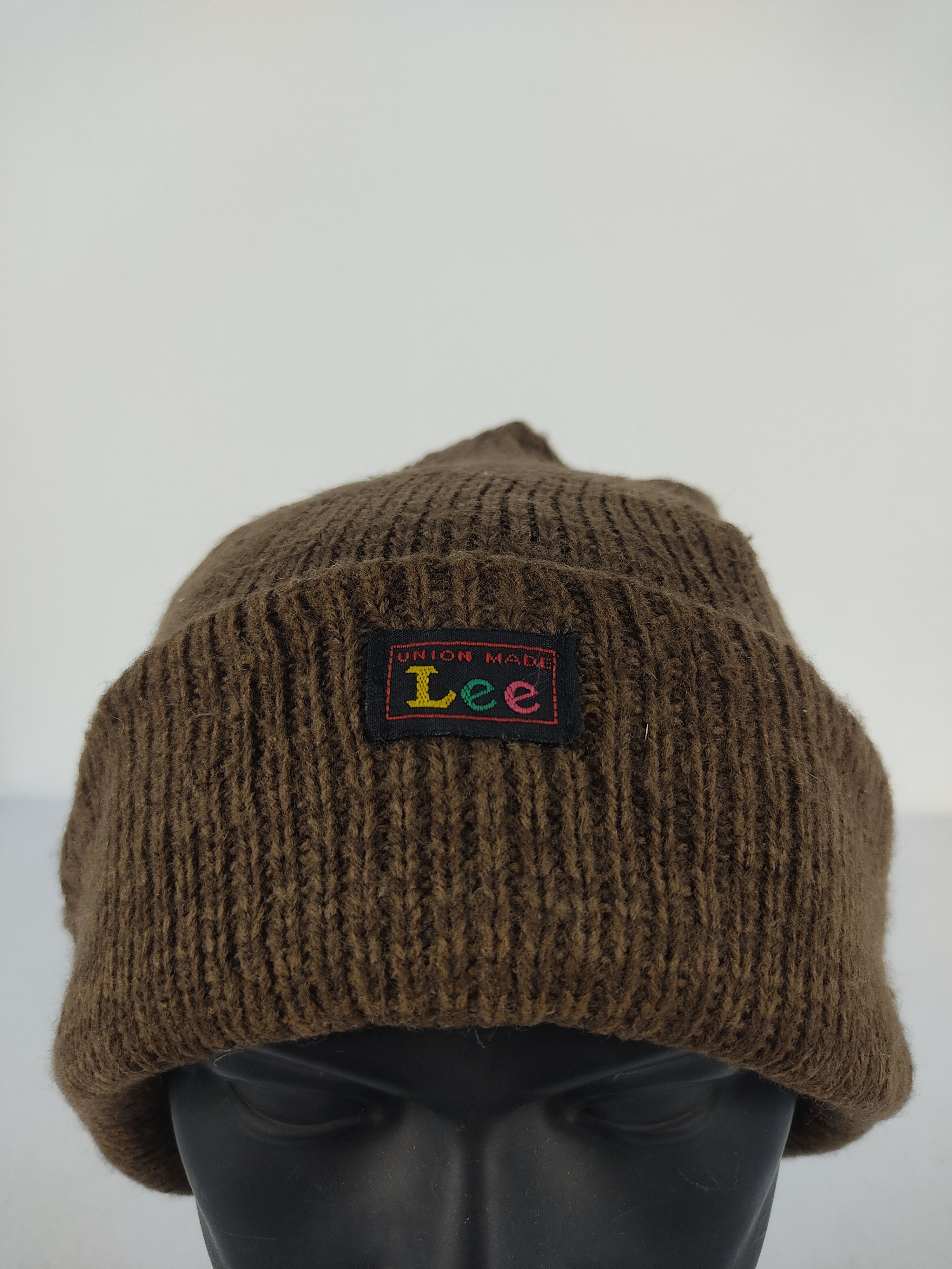 Lee × Vintage Vintage Lee Beanie / Snow Hat / Snow Cap Size ONE SIZE - 5 Thumbnail