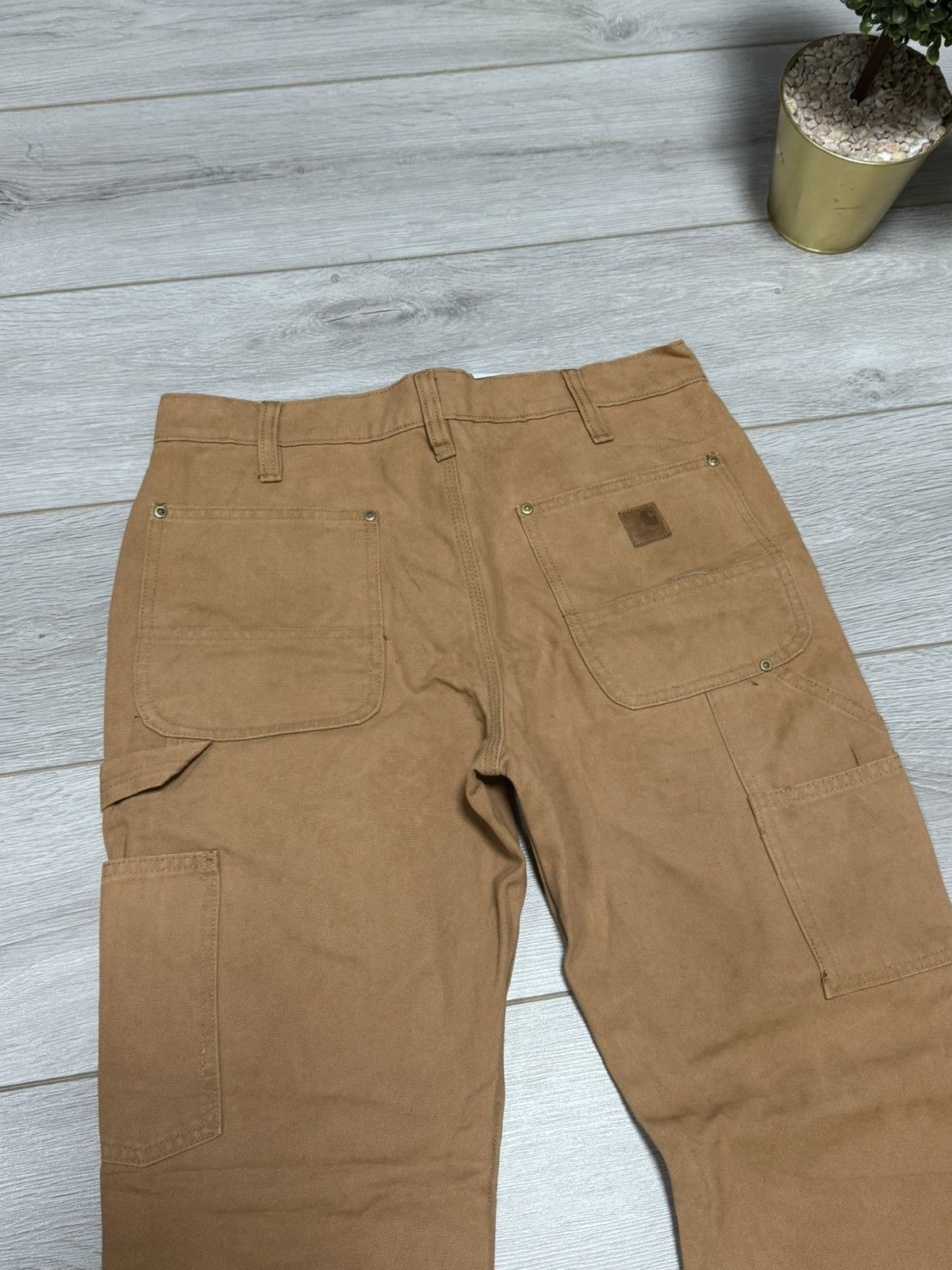 Carhartt Carhartt double knee vintage canvas carpenter pants Size US 34 / EU 50 - 3 Thumbnail