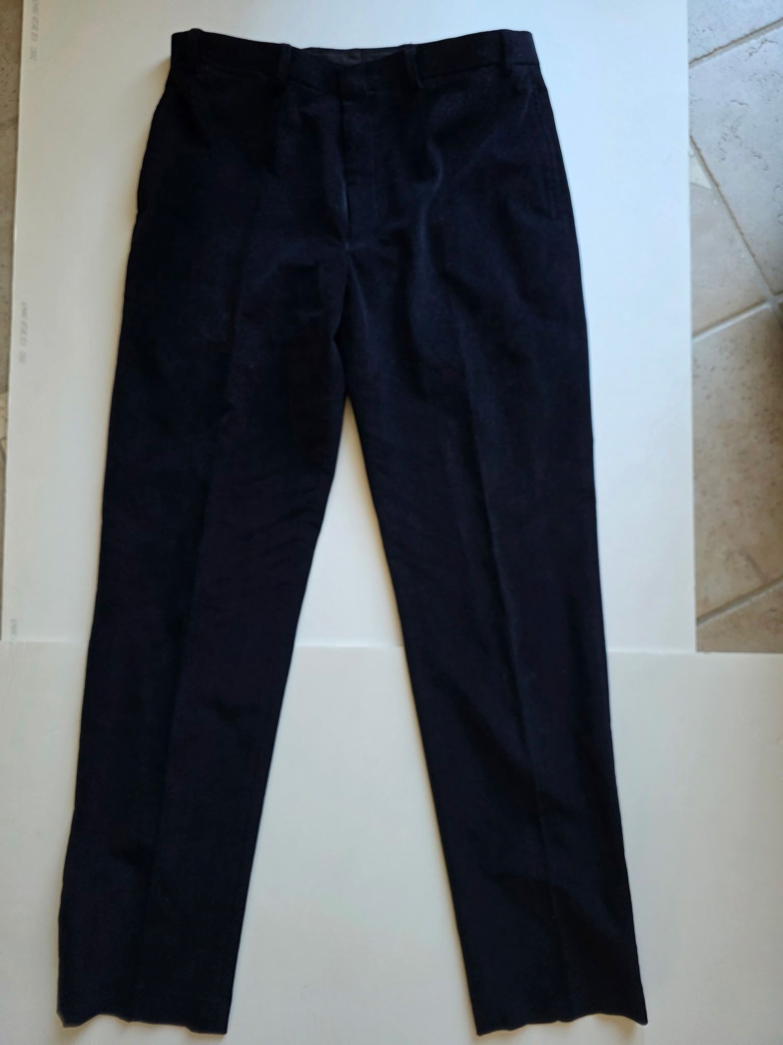 Ralph Lauren Lauren Ralph Lauren Corduroy Slim Fit Pants - Navy - 36/34 |  Grailed