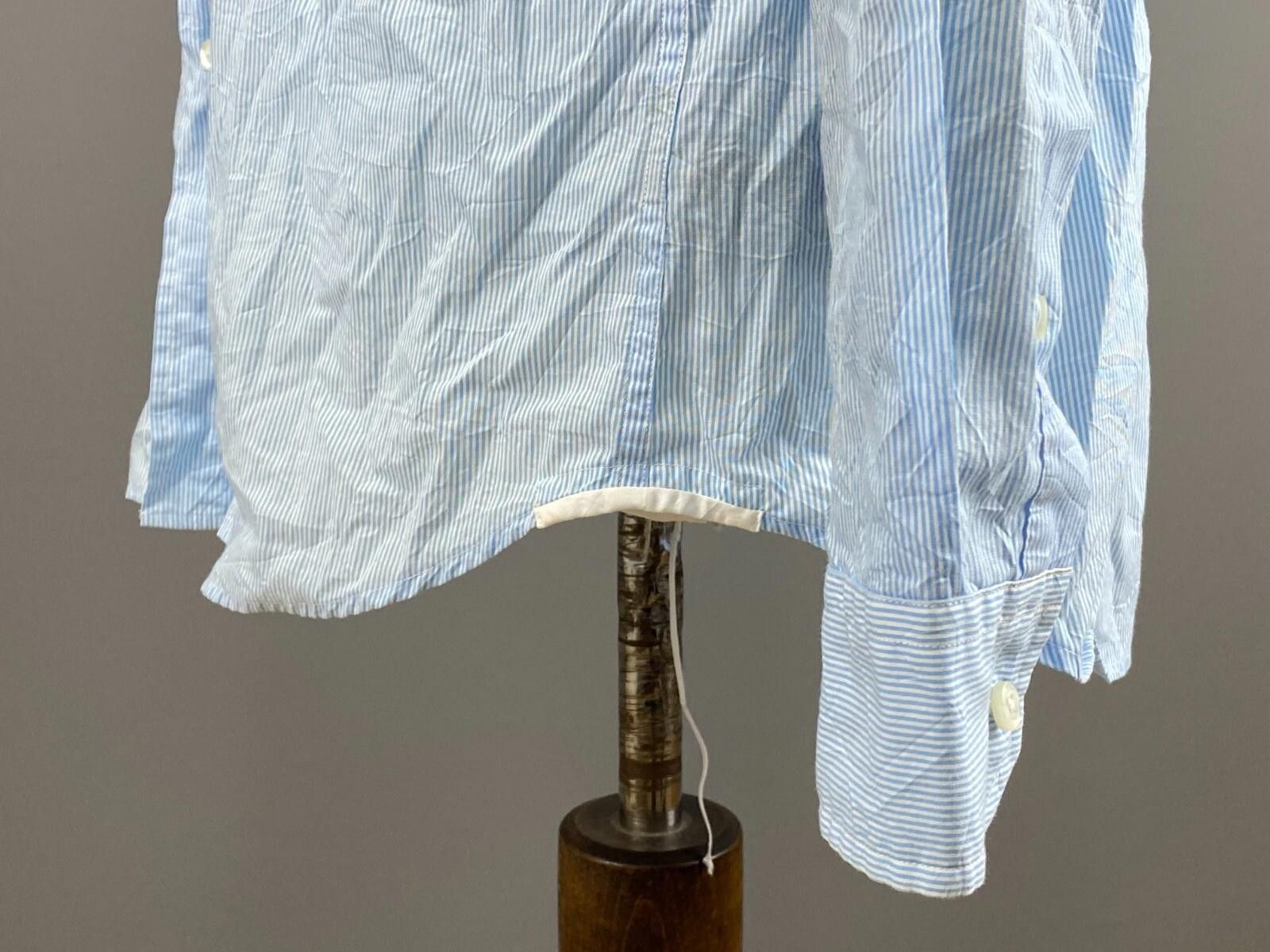 Ermenegildo Zegna Z Zegna Sport Blue Stripe Button Down Shirt Size XL Size US XL / EU 56 / 4 - 7 Thumbnail
