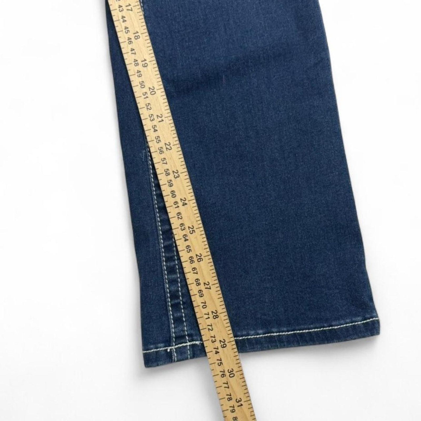 Other Y Jeans Los Angeles blue bootcut Y2K 2000s jeans size 7/8 Size 30" / US 8 / IT 44 - 7 Thumbnail