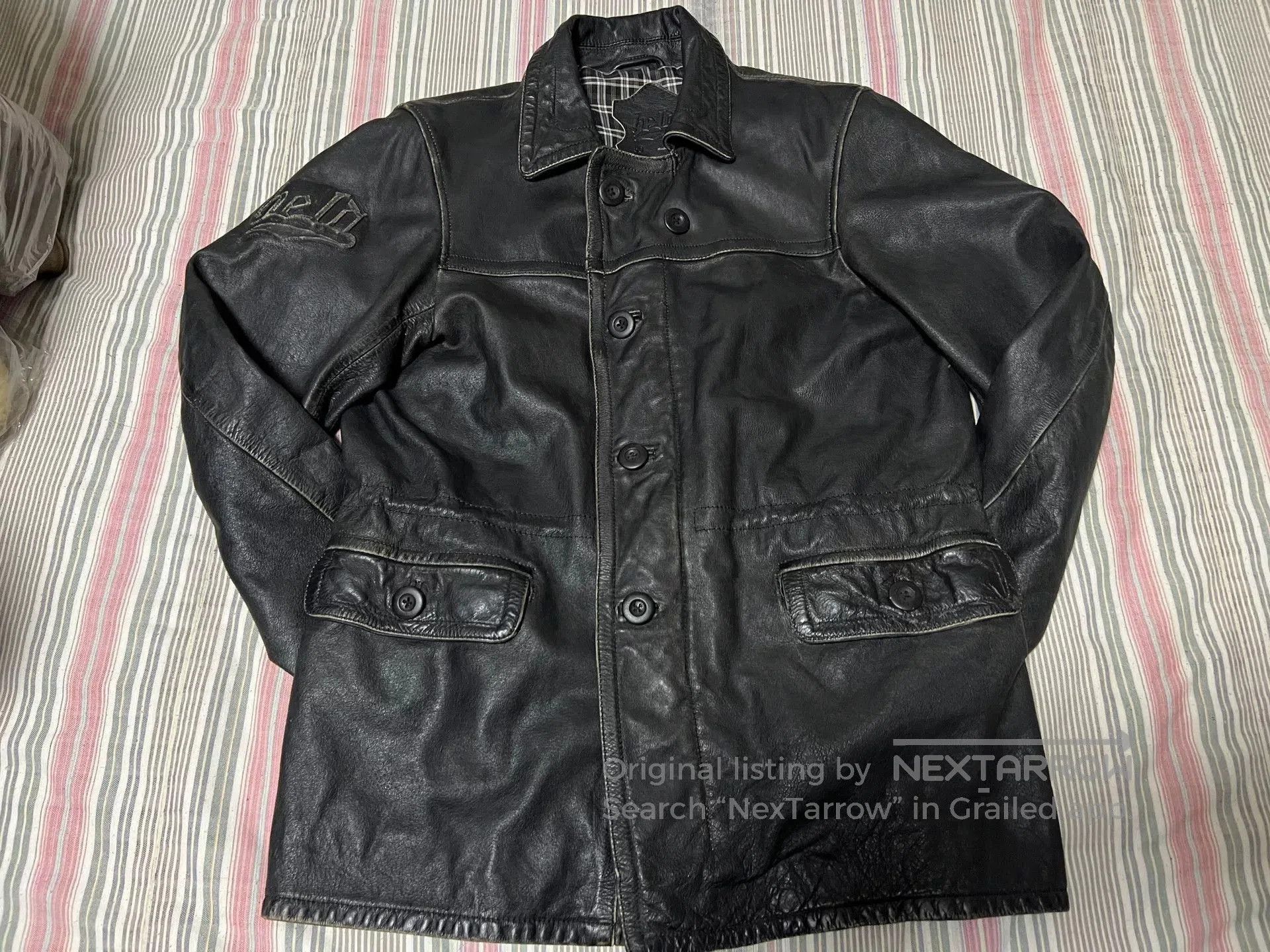 Vintage Vintage Black Leather Jacket by NobleHouse. Size US XXL / EU 58 / 5 - 4 Thumbnail