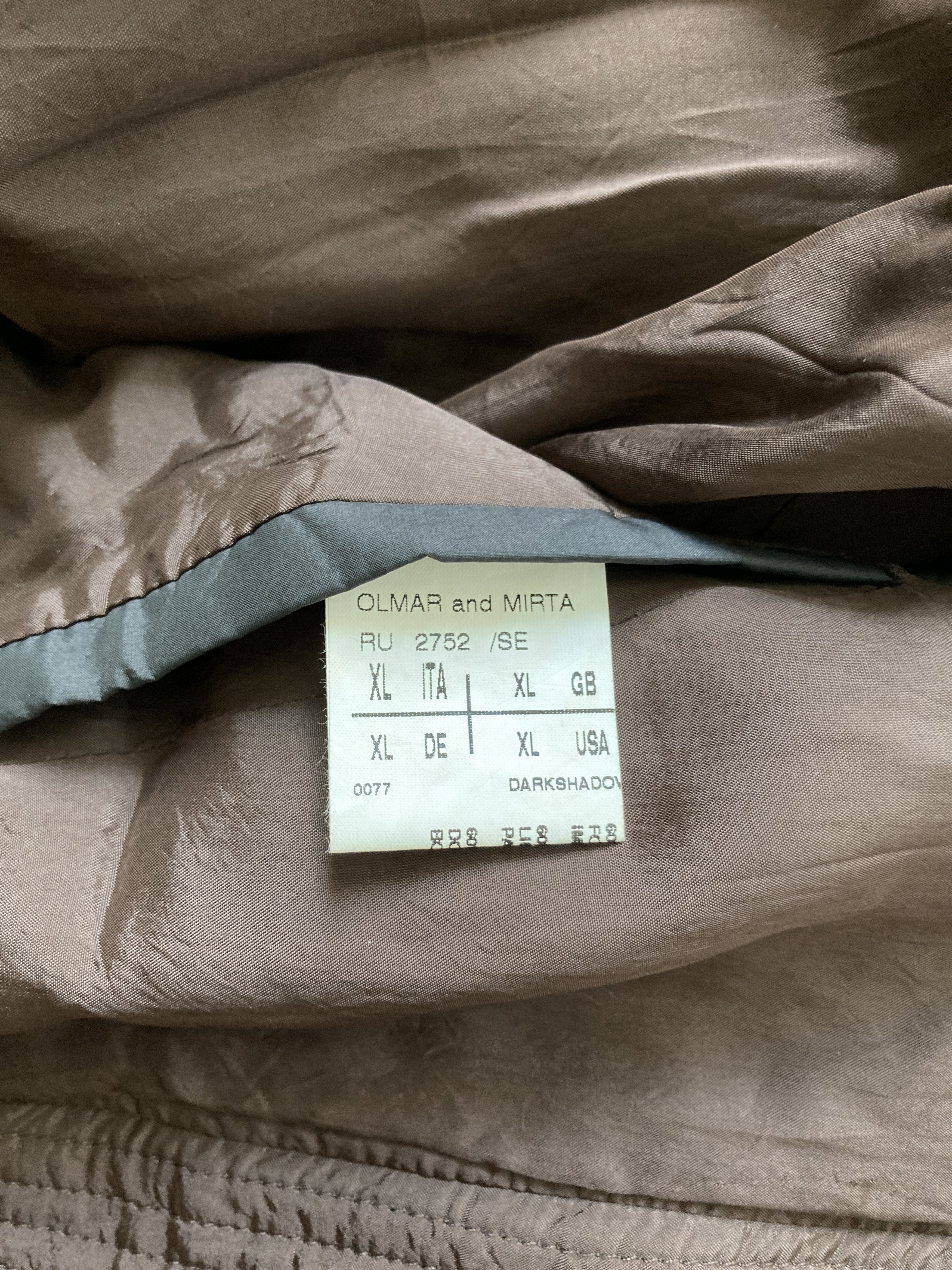 Rick Owens S/S 05 "SCORPIO" Runway Silk Bomber Jacket Rick Owens XL Size US XL / EU 56 / 4 - 21 Thumbnail