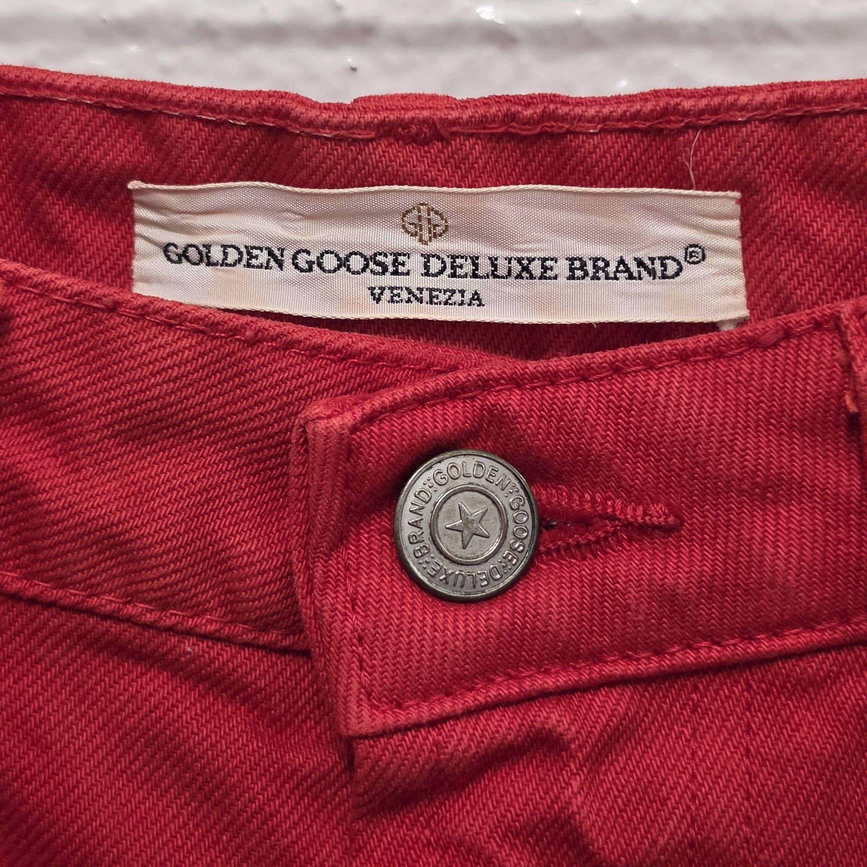 Golden Goose Straight leg distressed jeans Size 28" / US 6 / IT 42 - 2 Thumbnail