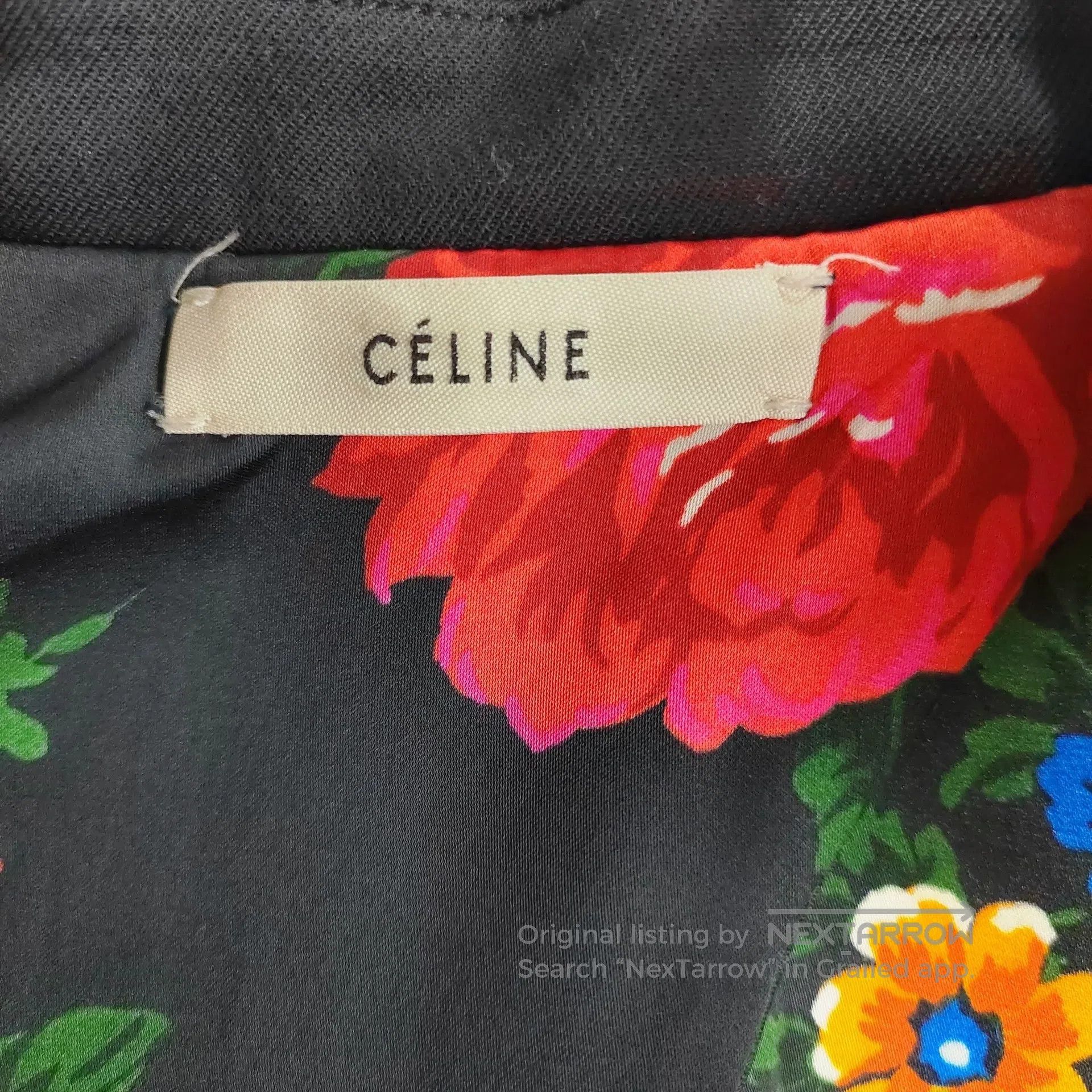 Celine CELINE Black Wool Bell Sleeve Outwear Jacket| Size XXS / US 00 / IT 34 - 3 Thumbnail