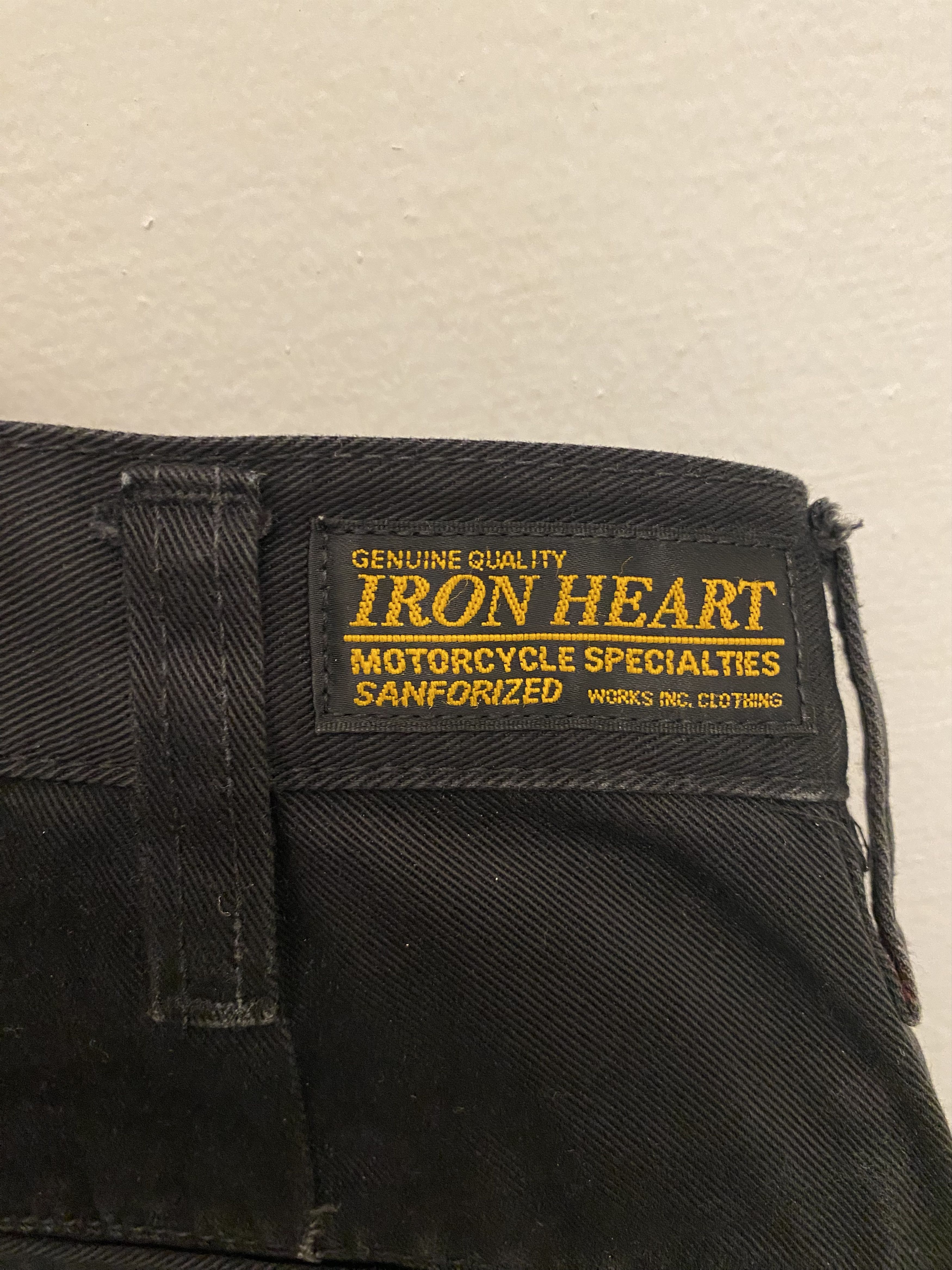 Iron Heart Iron Heart Black Chino Selvedge Made in Japan Size US 29 - 4 Thumbnail