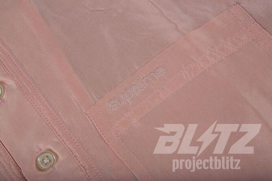 Supreme SS17 SUPREME SILK POLO PINK SHIRT SIZE S SMALL 2017 Size US S / EU 44-46 / 1 - 3 Thumbnail