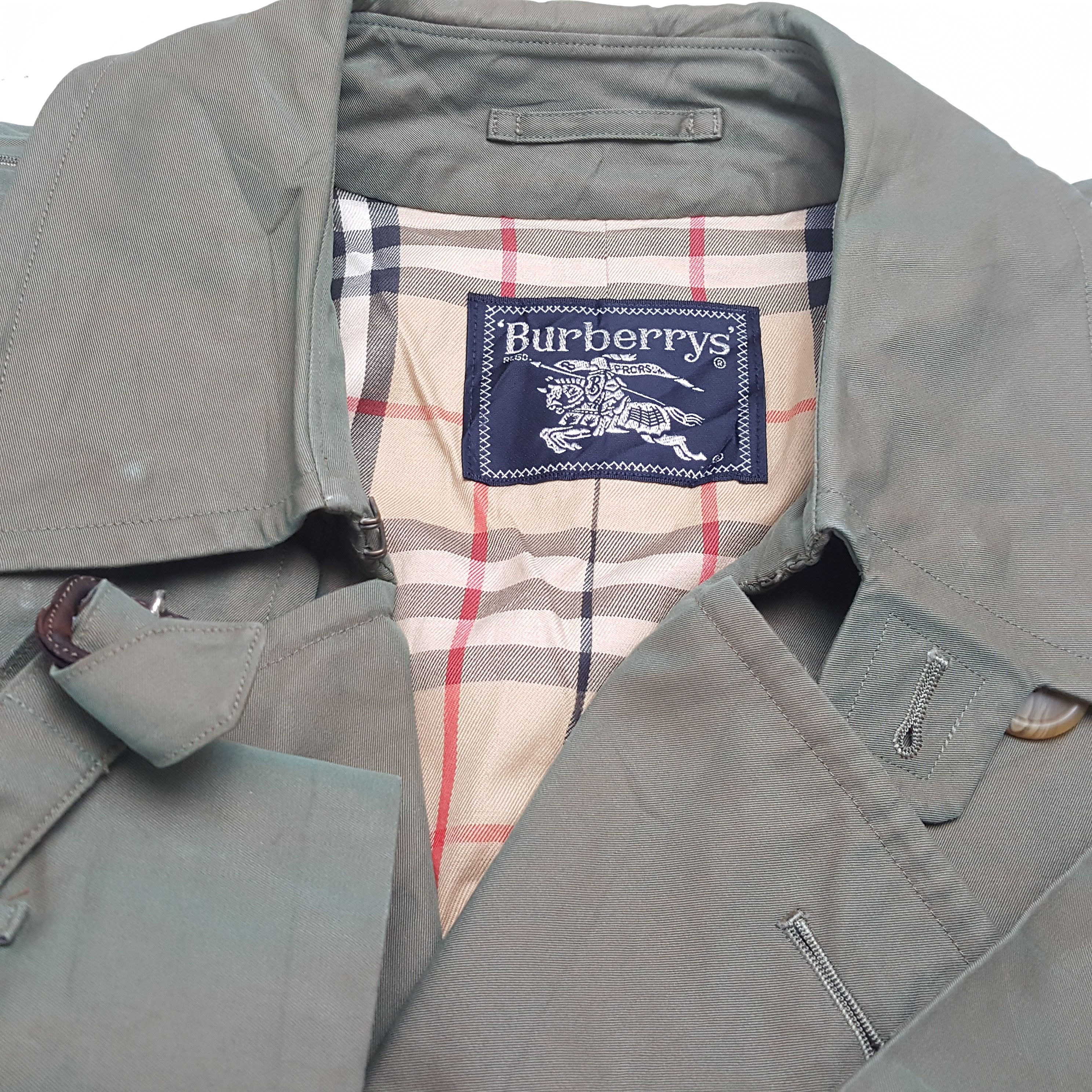 Burberry BURBERRYS Luxury Brand Winter Fashion Trench Coat Jacket Size US M / EU 48-50 / 2 - 10 Thumbnail