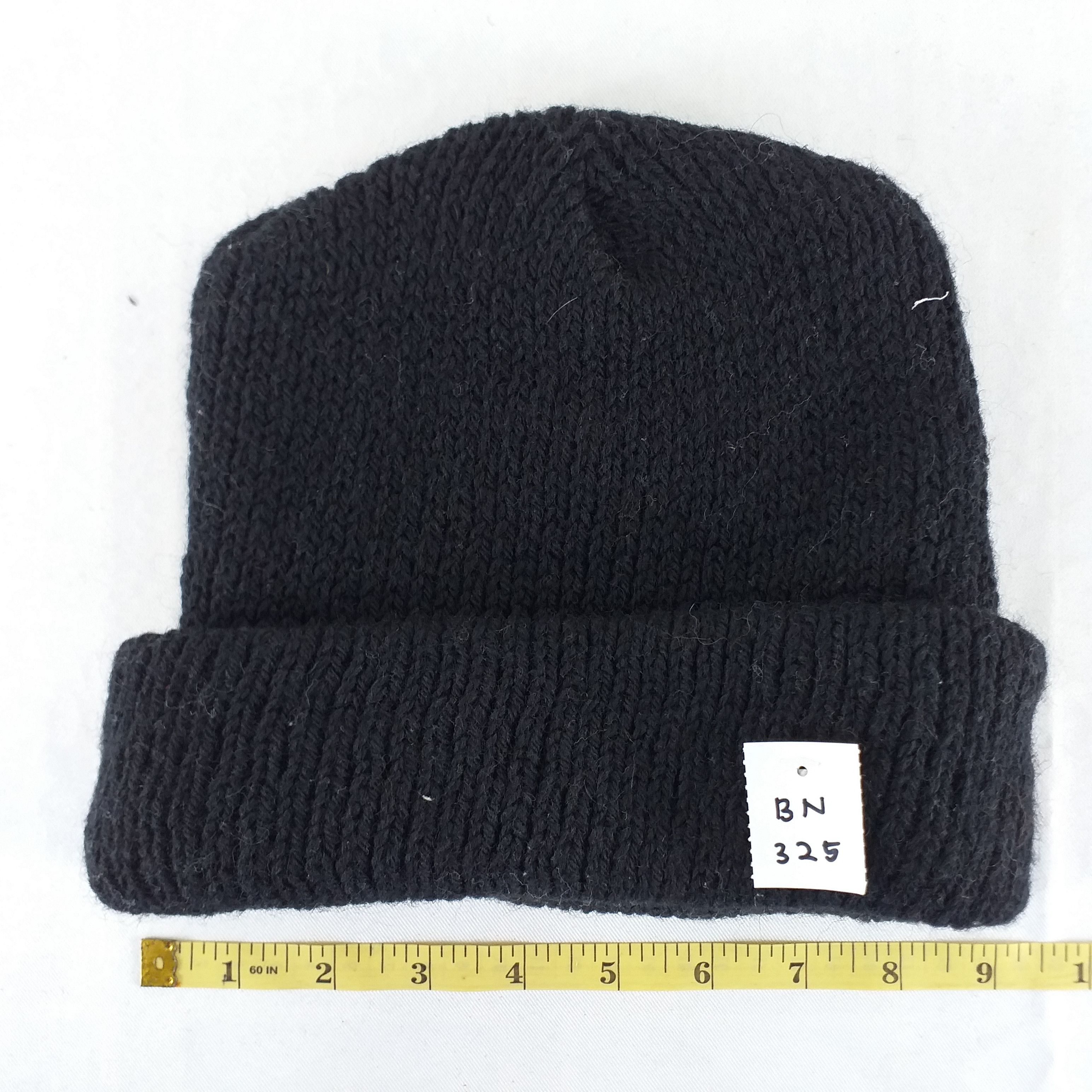Vintage Vintage Plain Snow Cap Hat Beanie -BN325 Size ONE SIZE - 3 Thumbnail