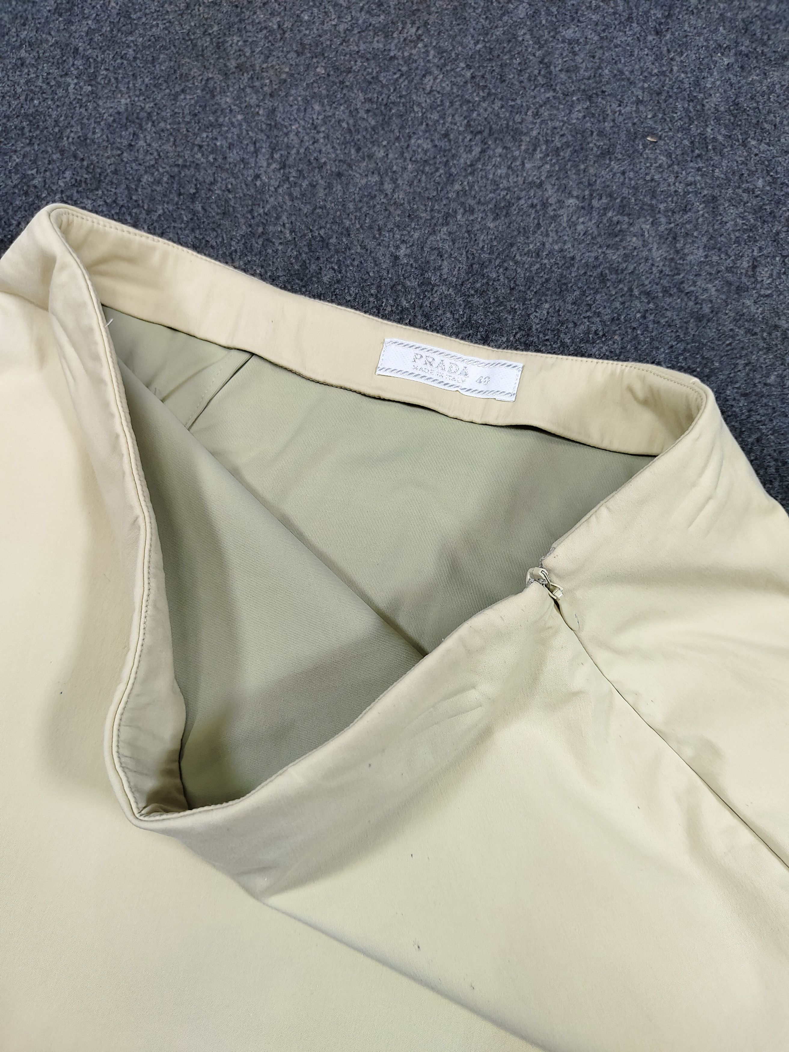 Prada 00s Prada - Minimalist Blend Essential Skirt Size 28" / US 6 / IT 42 - 6 Thumbnail