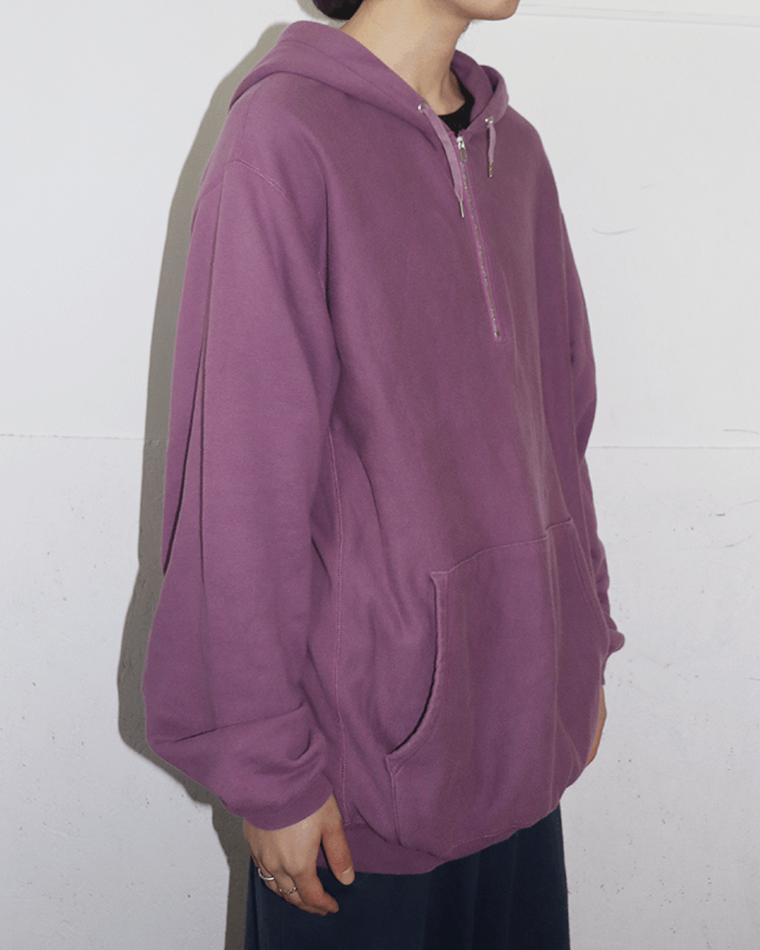 VAINL ARCHIVE Vainl Archive SS19 HAMPTON-INN Half Zip-Up Hoodie Size US M / EU 48-50 / 2 - 4 Thumbnail