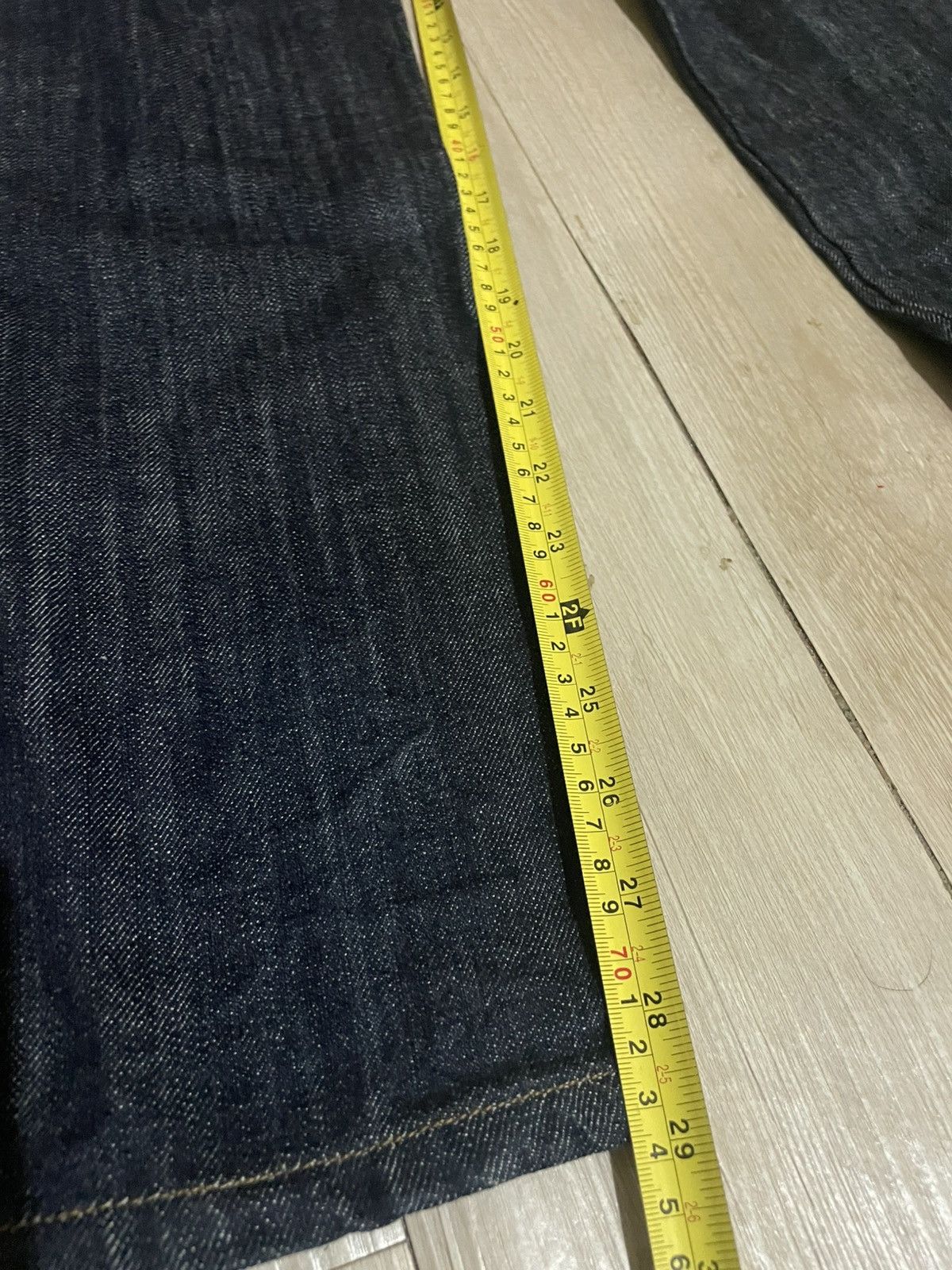 Edwin Rare❗️ Bushpants Edwin Jeans Double Waist Denim Size US 33 - 10 Thumbnail