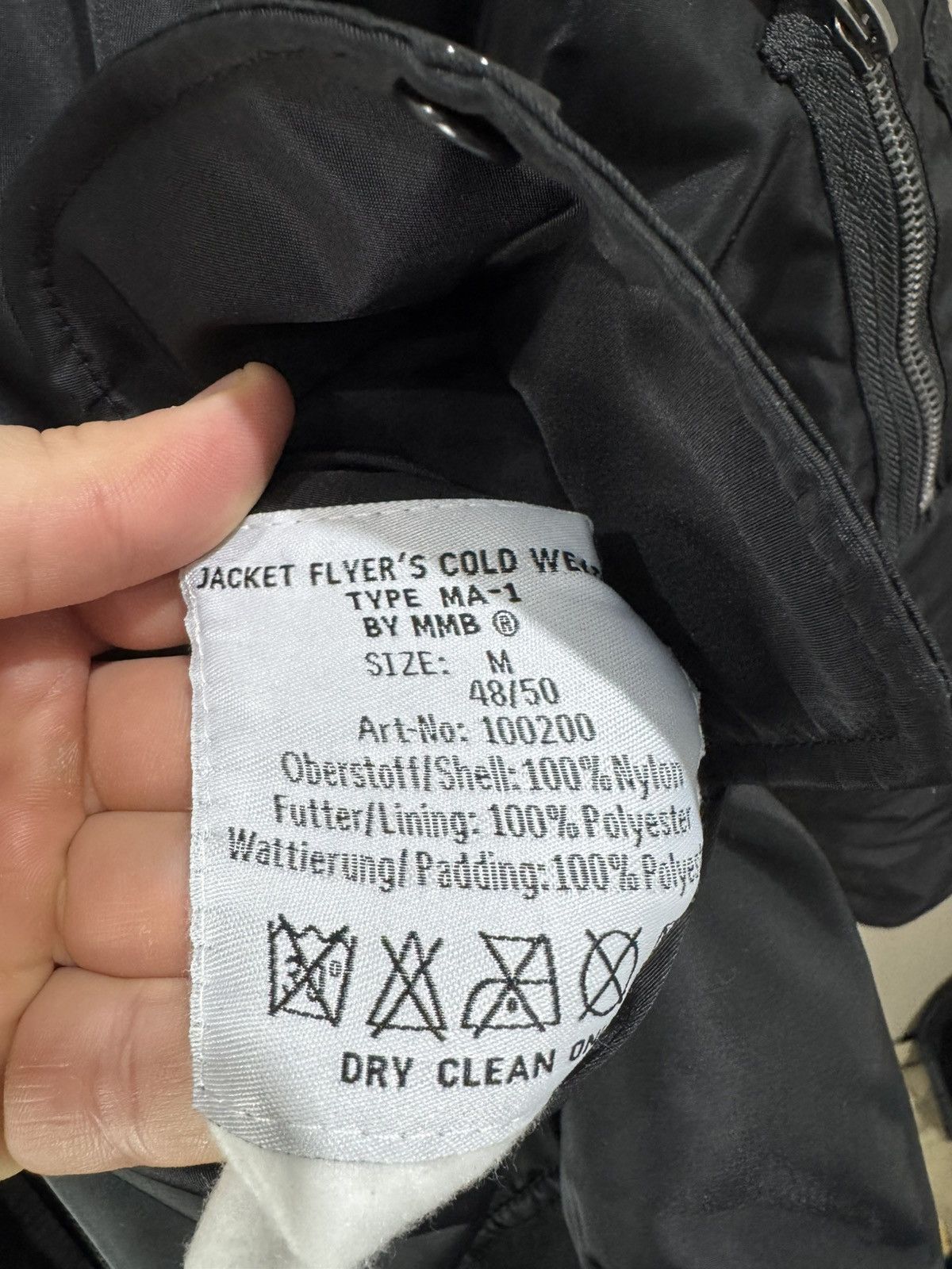Vintage Vintage Ma1 Flyer Bomber Jacket Size US M / EU 48-50 / 2 - 4 Thumbnail