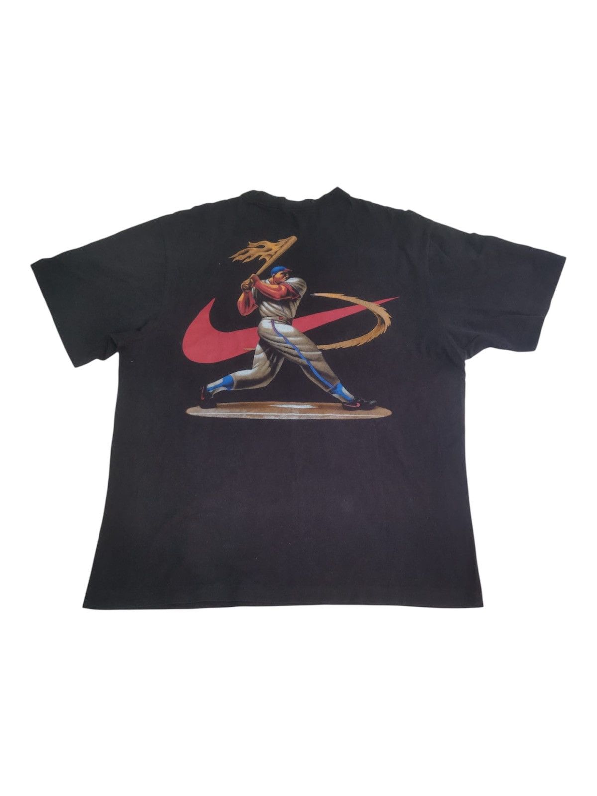 Vintage RARE Vintage 90s Nike Baseball Tee Size US XL / EU 56 / 4 - 1 Thumbnail