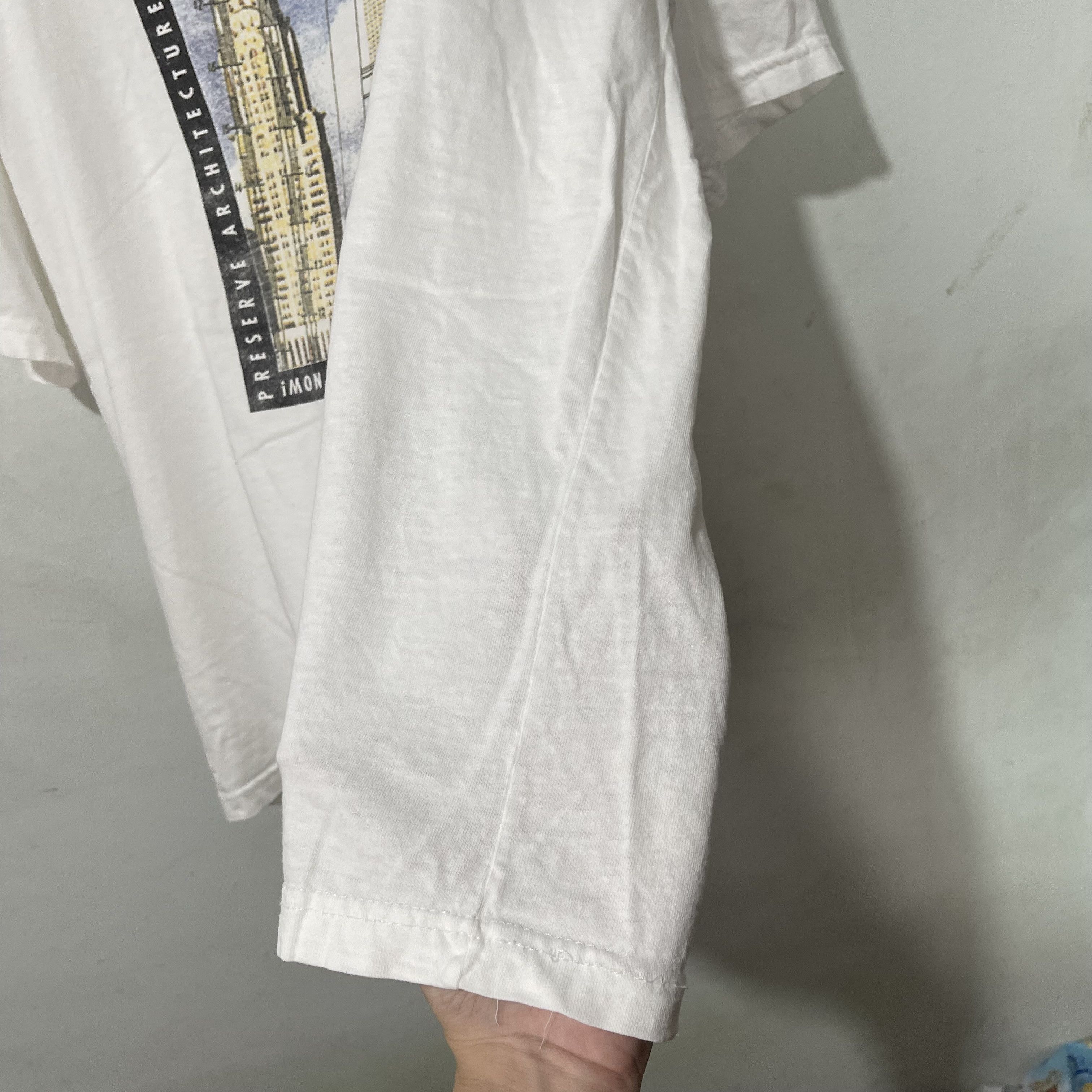 Vintage Vintage 1992 Preserve Architecture Now T-Shirt Size US L / EU 52-54 / 3 - 4 Thumbnail