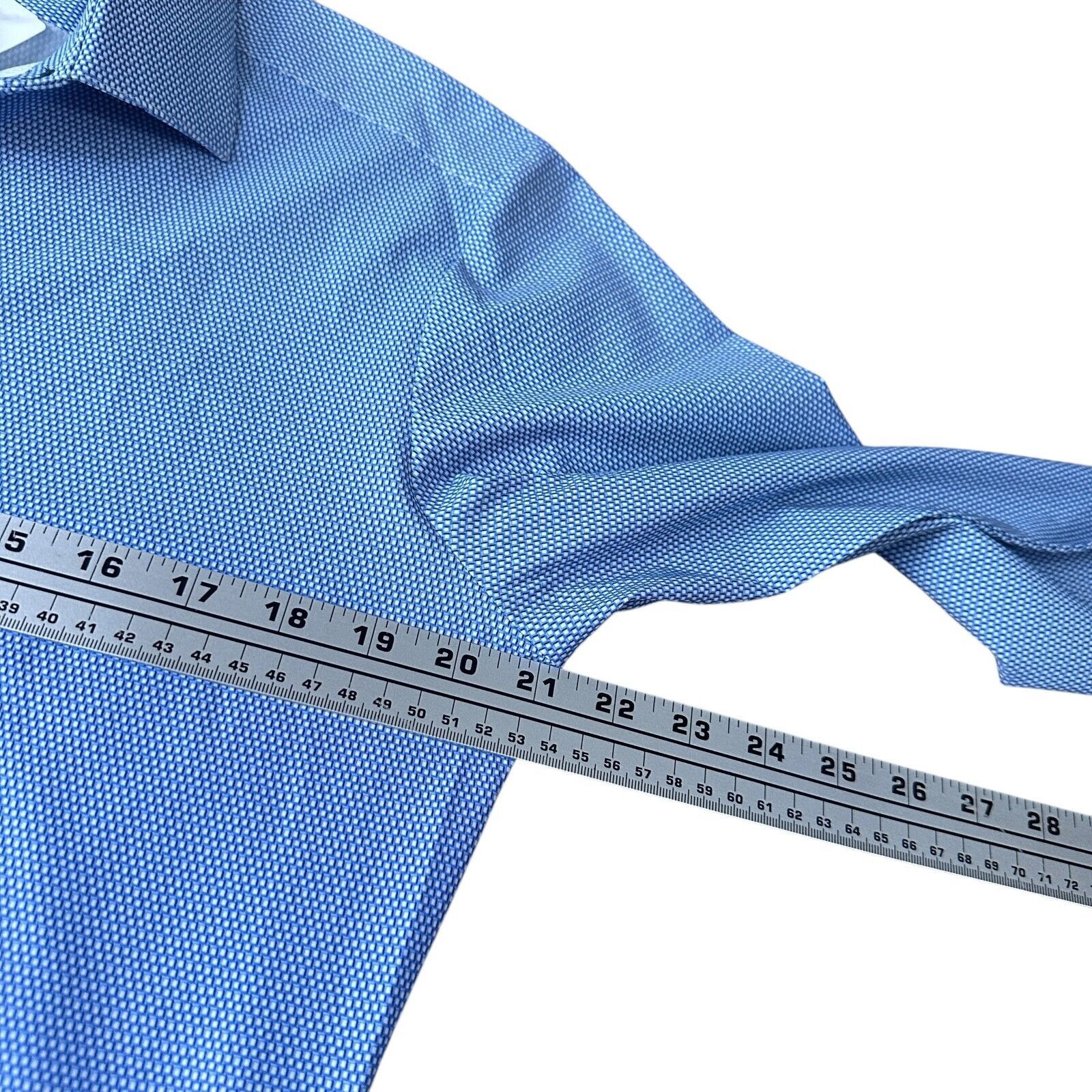 Mizzen+Main Mizzen Main McClane Shirt Mens Small Light Blue Long Sleeve Size US S / EU 44-46 / 1 - 10 Thumbnail