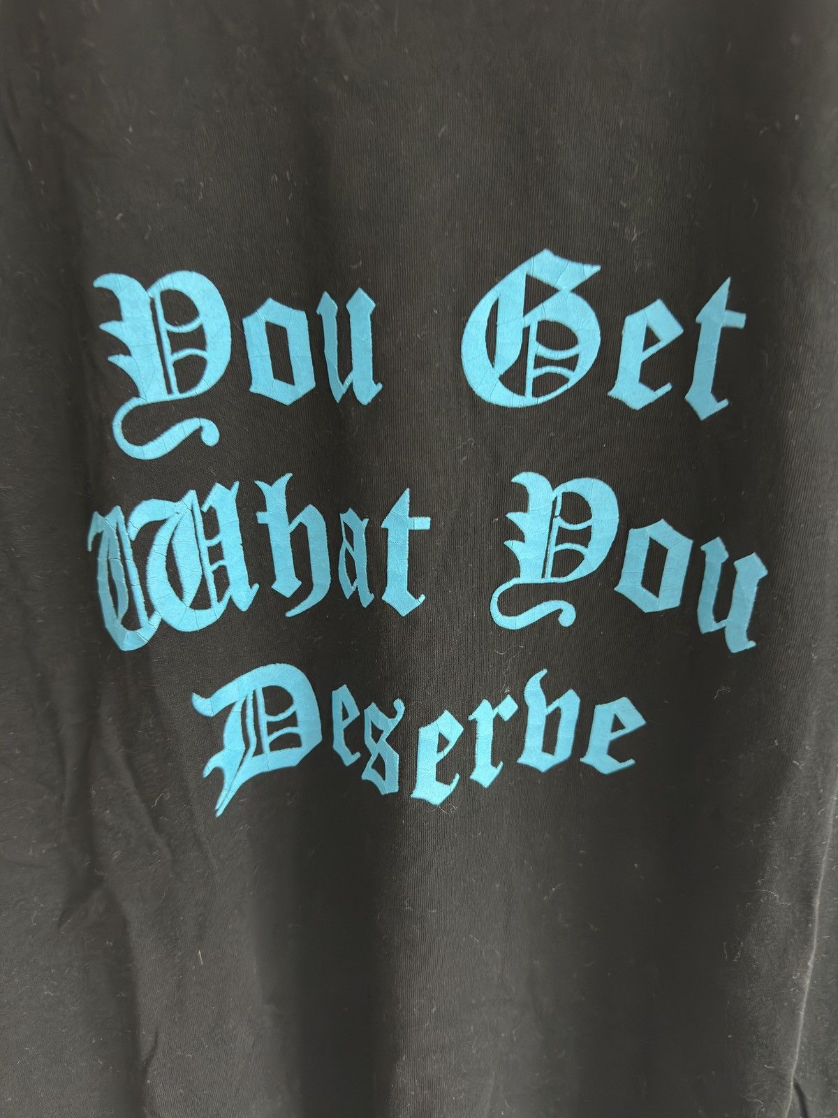 Amiri Amiri 'You Get What You Deserve' Crew Neck T-Shirt - XS Size US XS / EU 42 / 0 - 2 Thumbnail