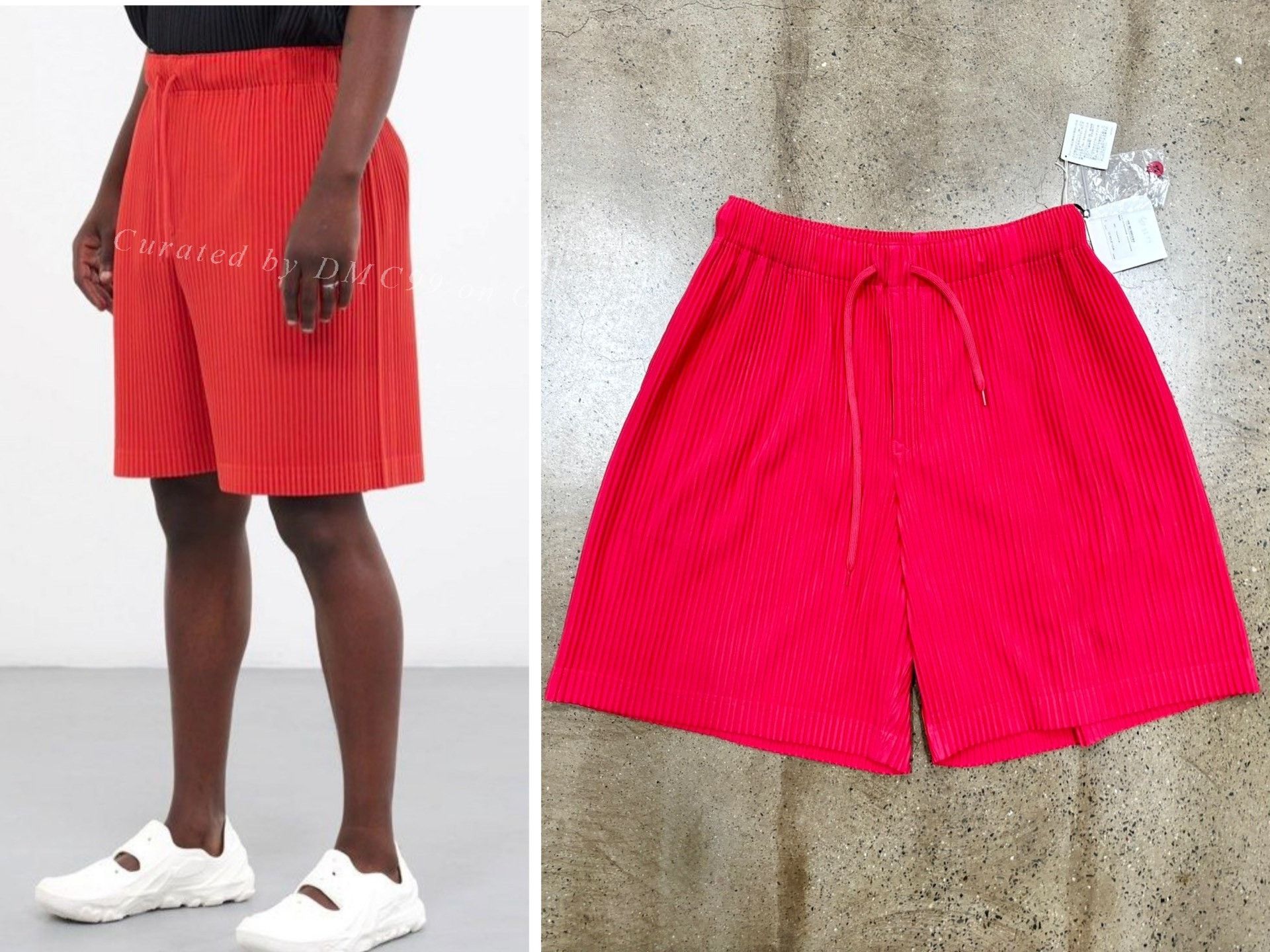 Issey Miyake Issey Miyake Pleated Shorts Pink Size 3 Size US 26 / EU 42 - 1 Thumbnail