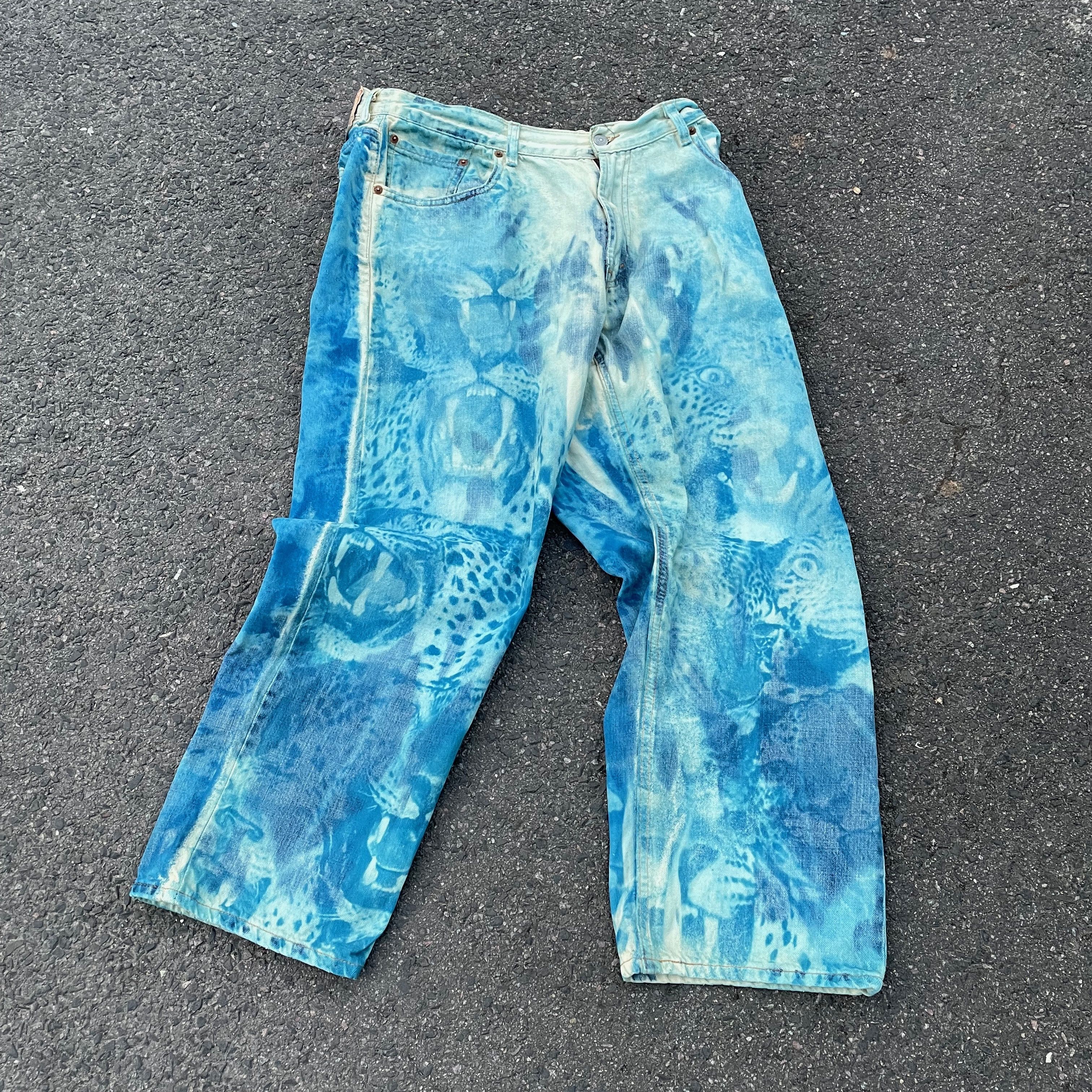 Levi's Custom Levi’s Jeans Japanese style Denim Opium Y2K Pants Size US 36 / EU 52 - 13 Thumbnail